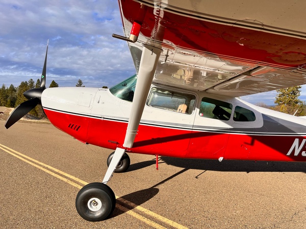 1973 Cessna 185F Skywagon $325,000 - (Here at Placerville) - N98JB