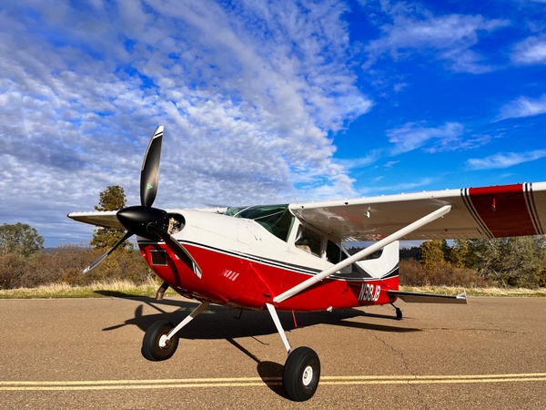 1973 Cessna 185F Skywagon $325,000 - (Here at Placerville) - N98JB