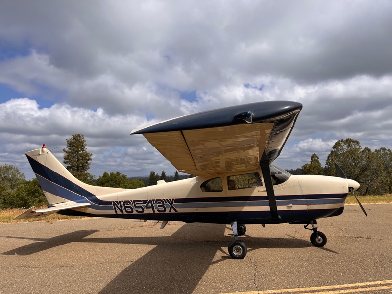 1960 Cessna 210, $79,500 - (Here at Placerville) N6543X