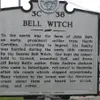 Bell Witch Cave Historical Sign