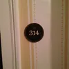 The door to Room 314 - Carolyn's Room