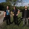 Ghost Adventures Crew in front the the Bell Farm Barn