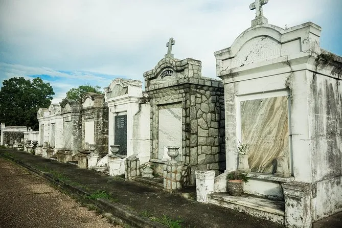 Vaults in the cemetery
