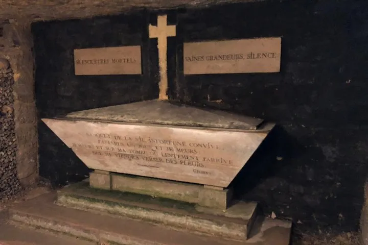 Inside the catacombs