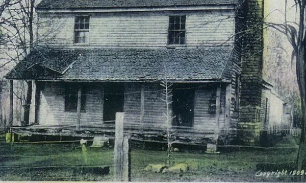 Bell Witch House in 1909