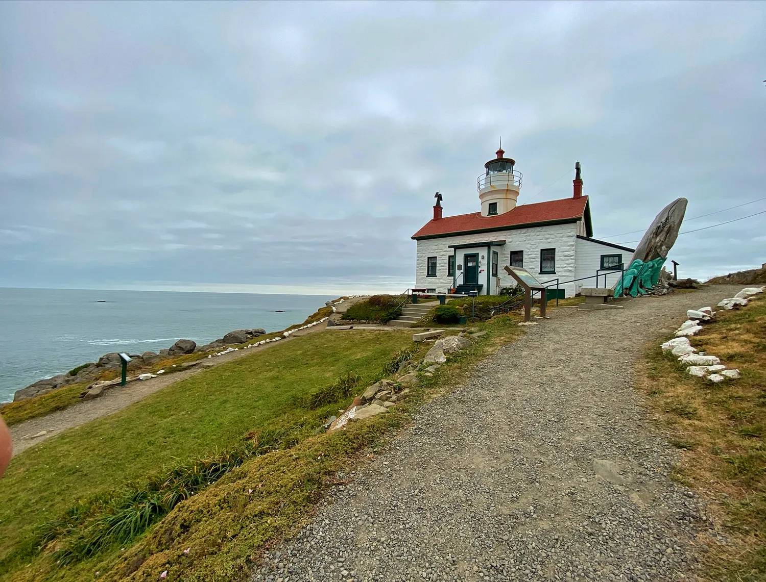 Battery Point Lighthouse in July 2020