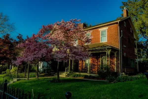 Exterior of the Welty House