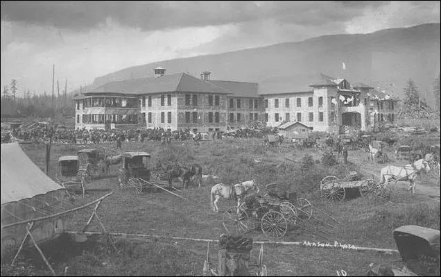 Northern State Hospital, opening day, circa 1912