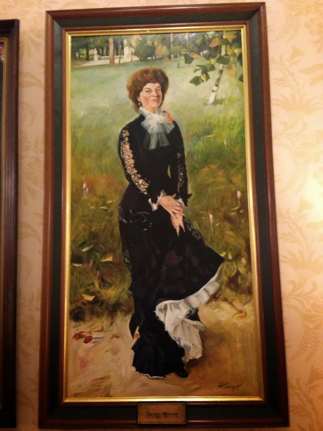 Painting of Carolyn Stickney