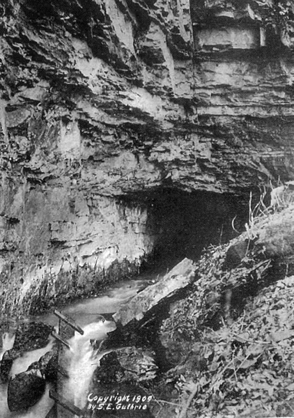 Cave Entrance, circa 1909