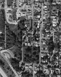 Aerial View of Comet Lodge Cemetery, 1997