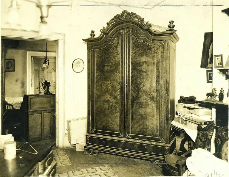 Wardrobe inside LaLaurie Mansion