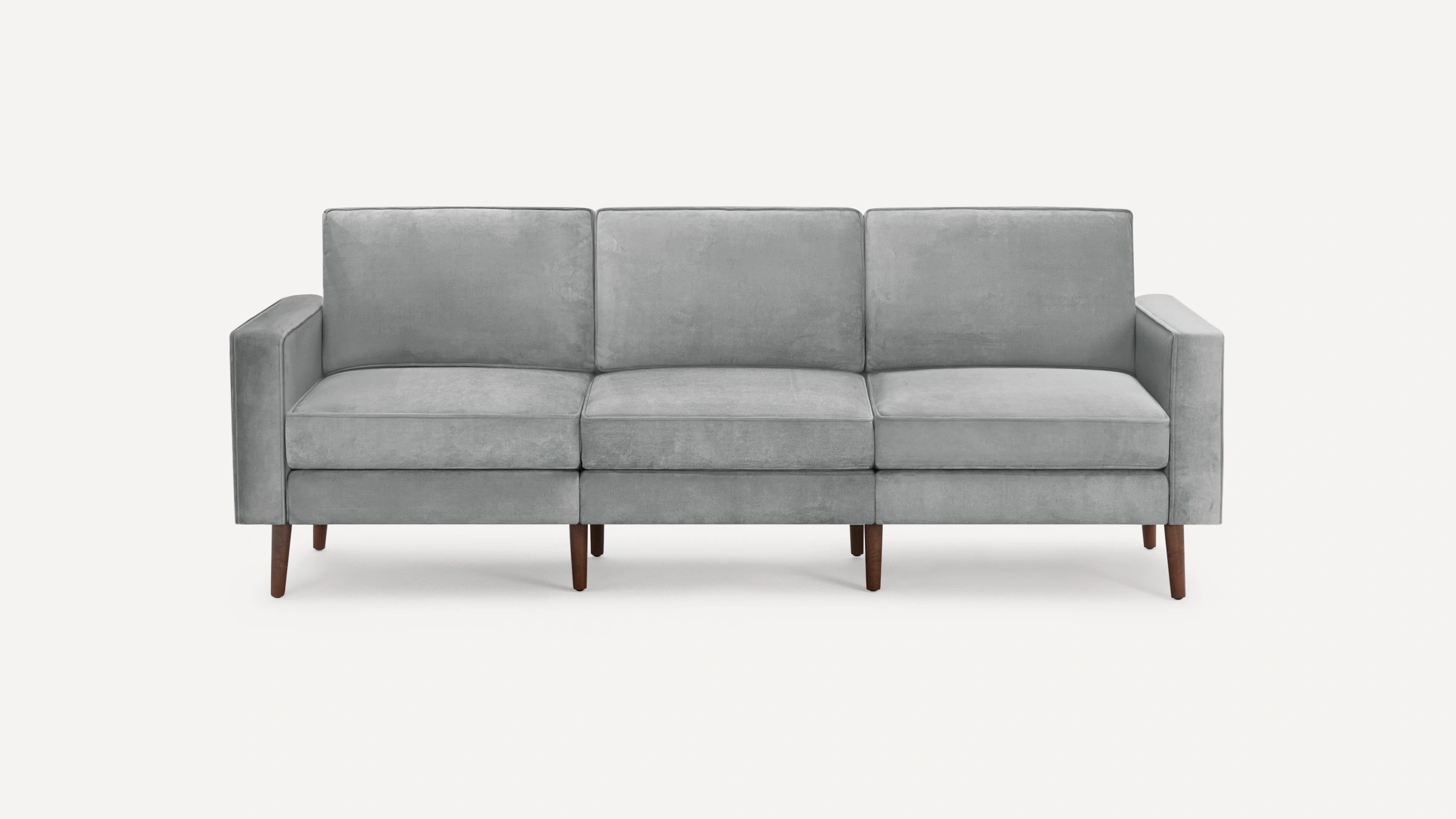 Burrow Nomad Velvet Sofa