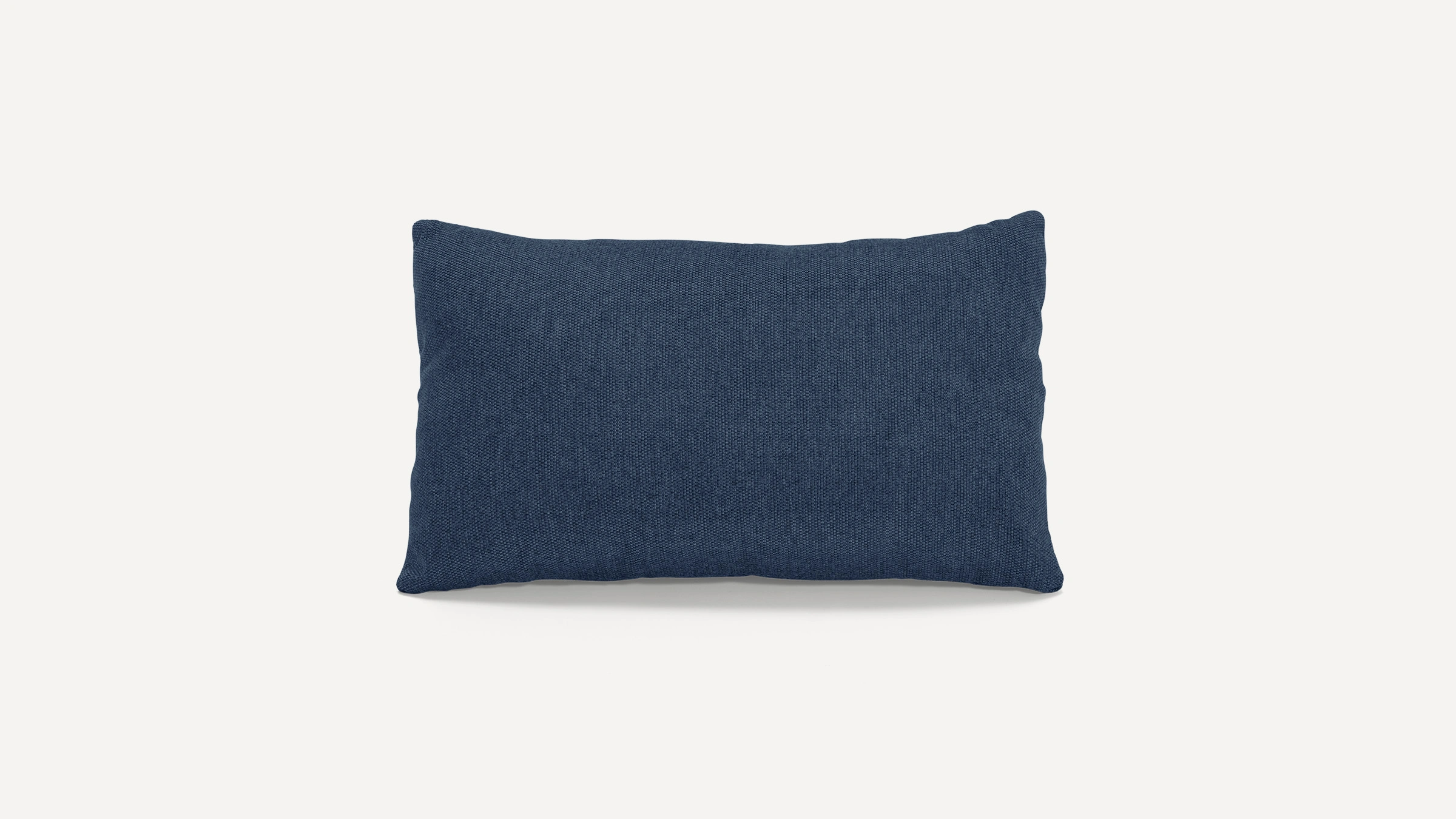 Burrow Nomad Lumbar Pillow in Navy Blue