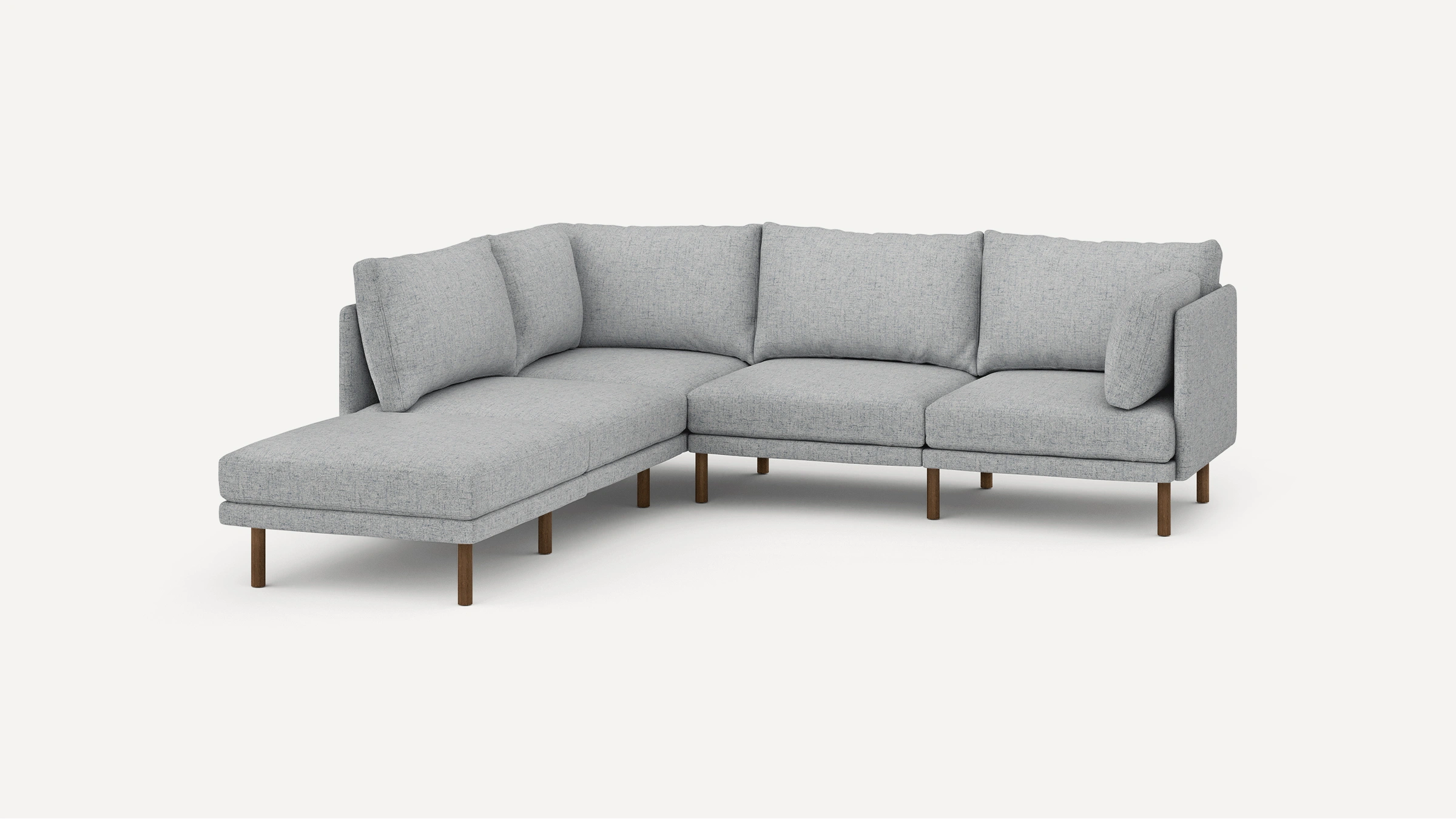 Field 5 Piece One Arm Sectional Lounger