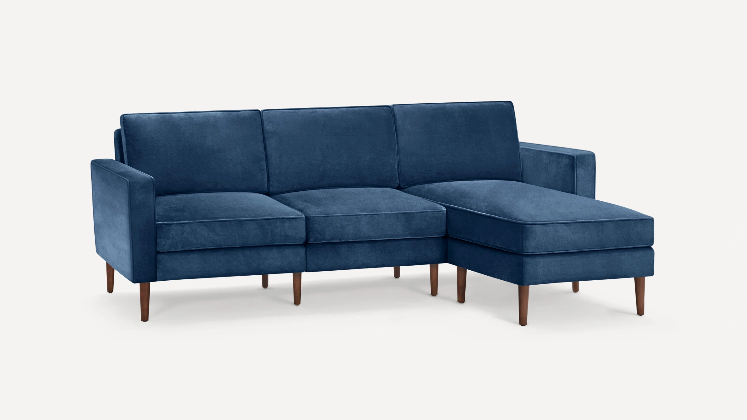 Burrow velvet deals sofa review