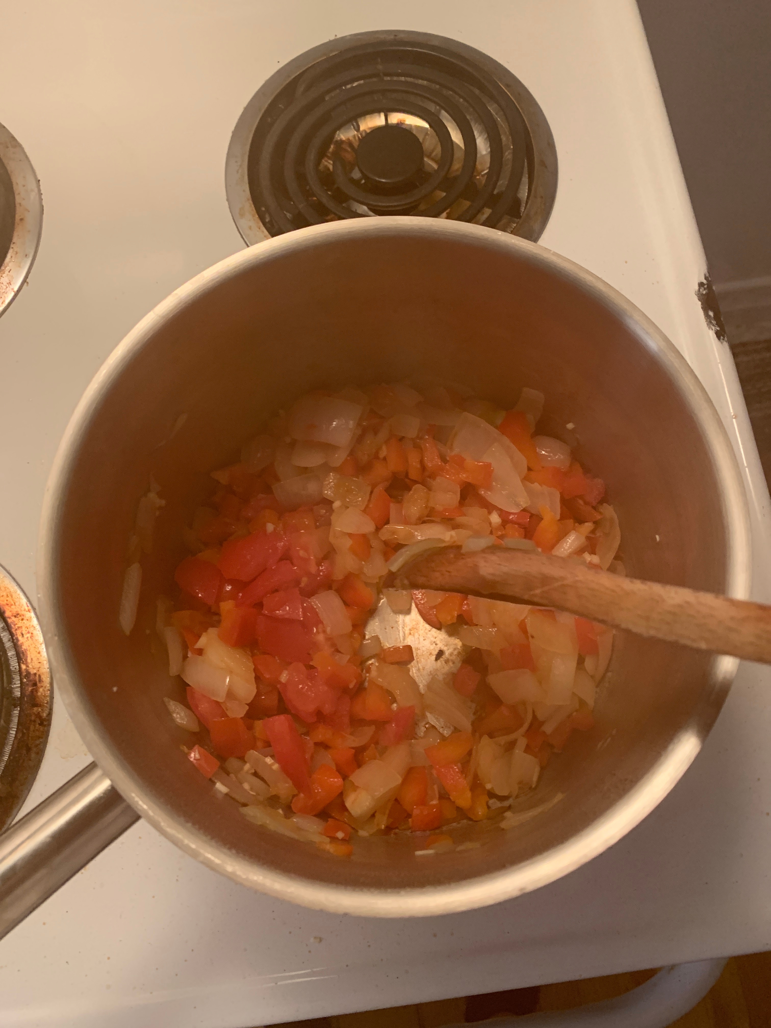 Step 2 for the Kabak Yemegi recipe