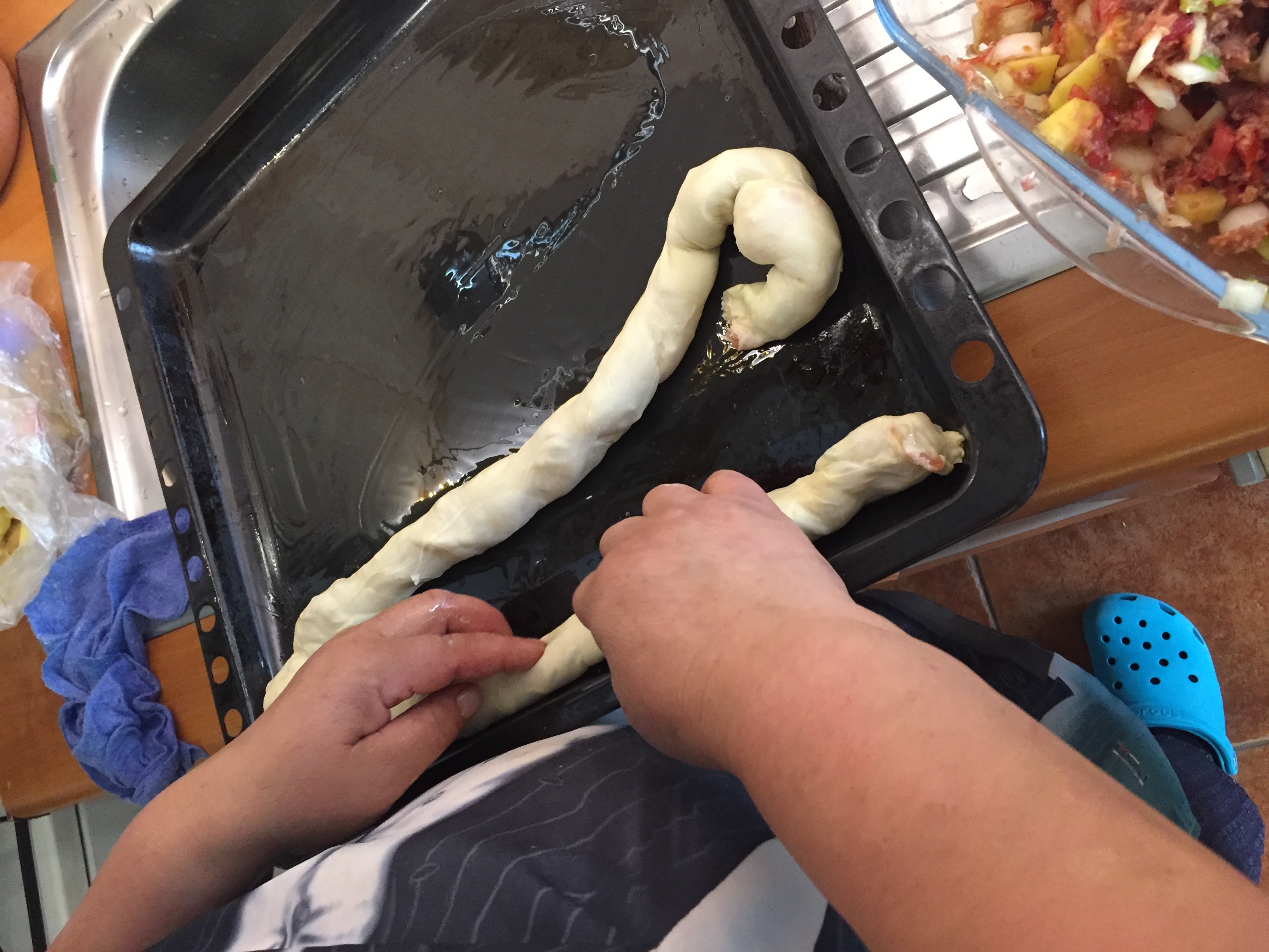 Step 9 for the Bosnak Boregi recipe