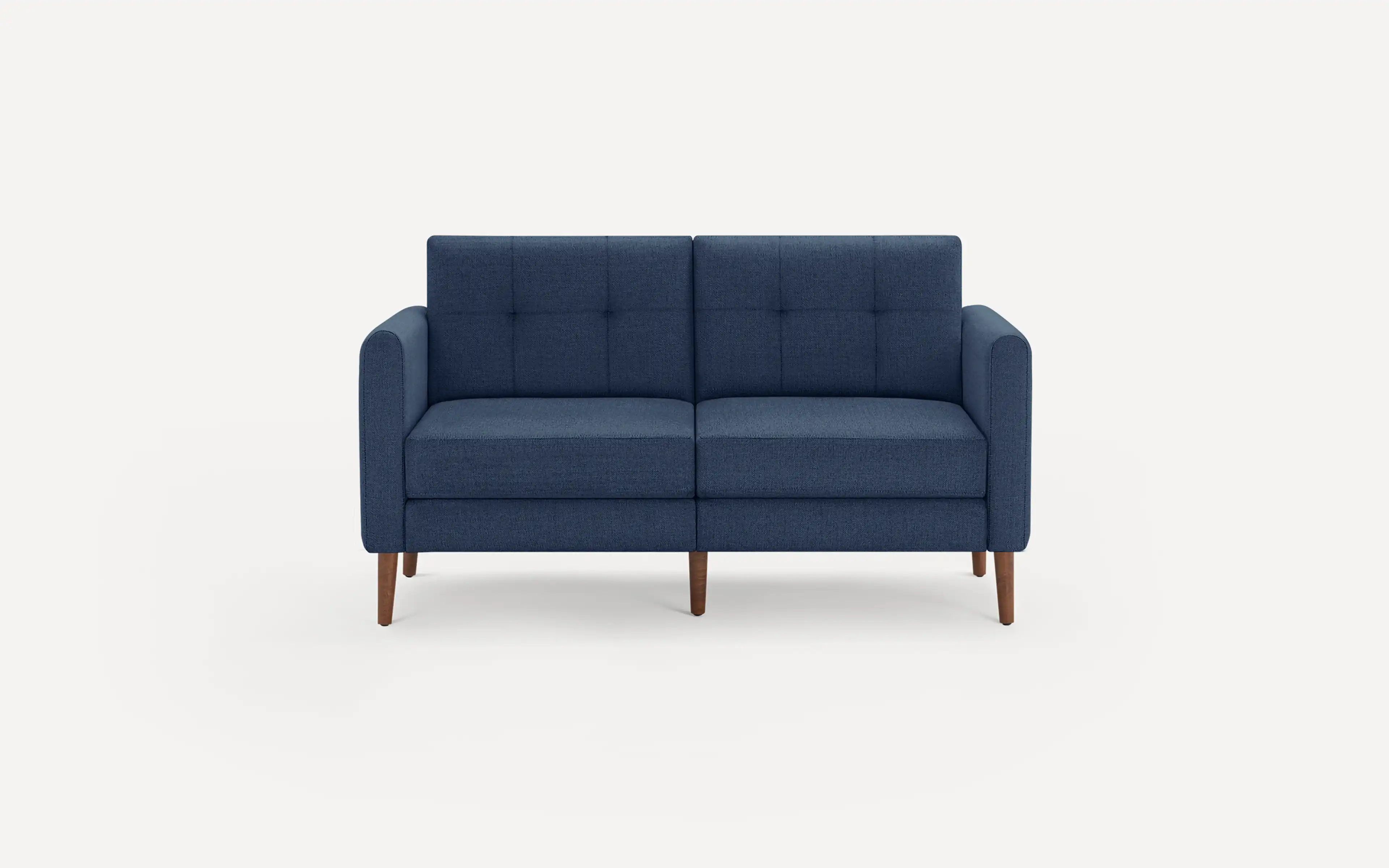 Original Nomad Loveseat in Navy Blue Fabric