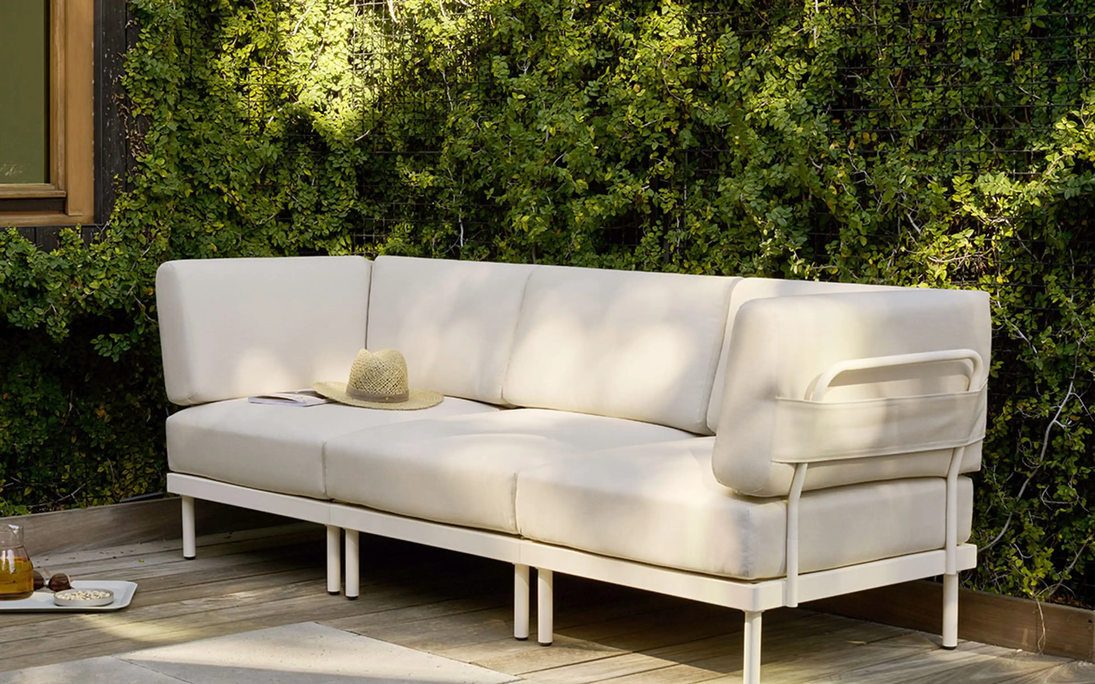 Relay Outdoor 3-Piece Sofa