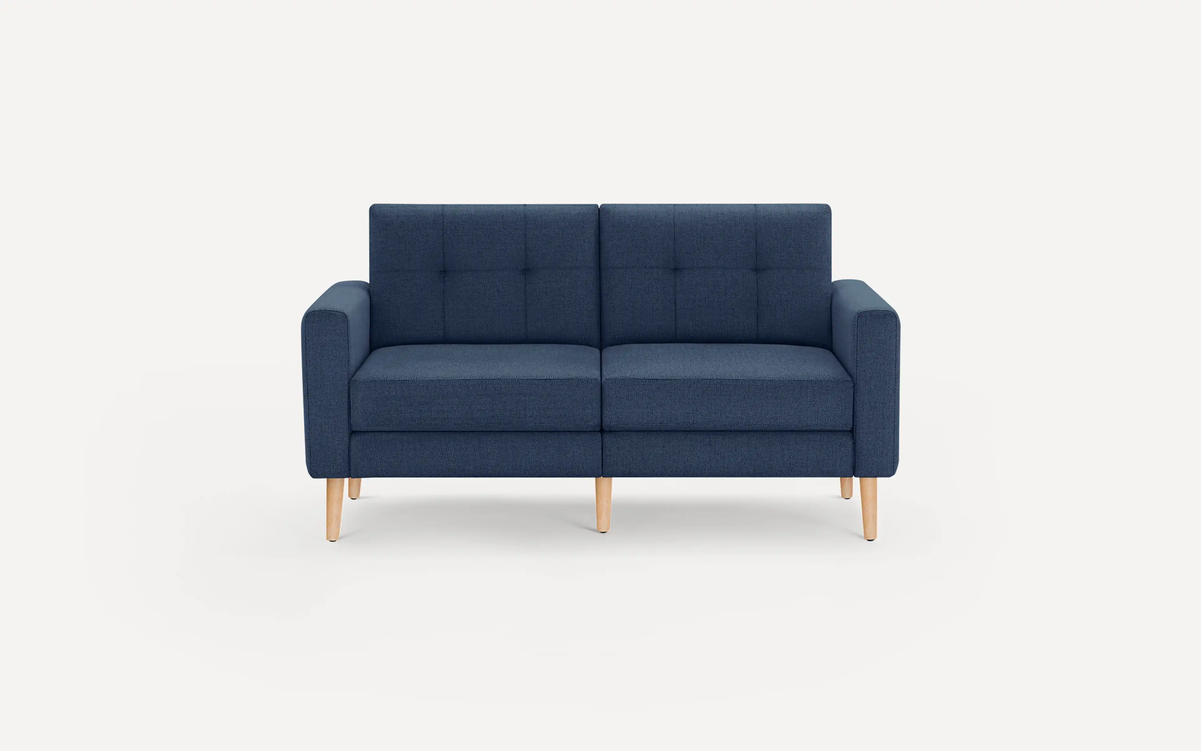 Original Nomad Loveseat in Navy Blue Fabric