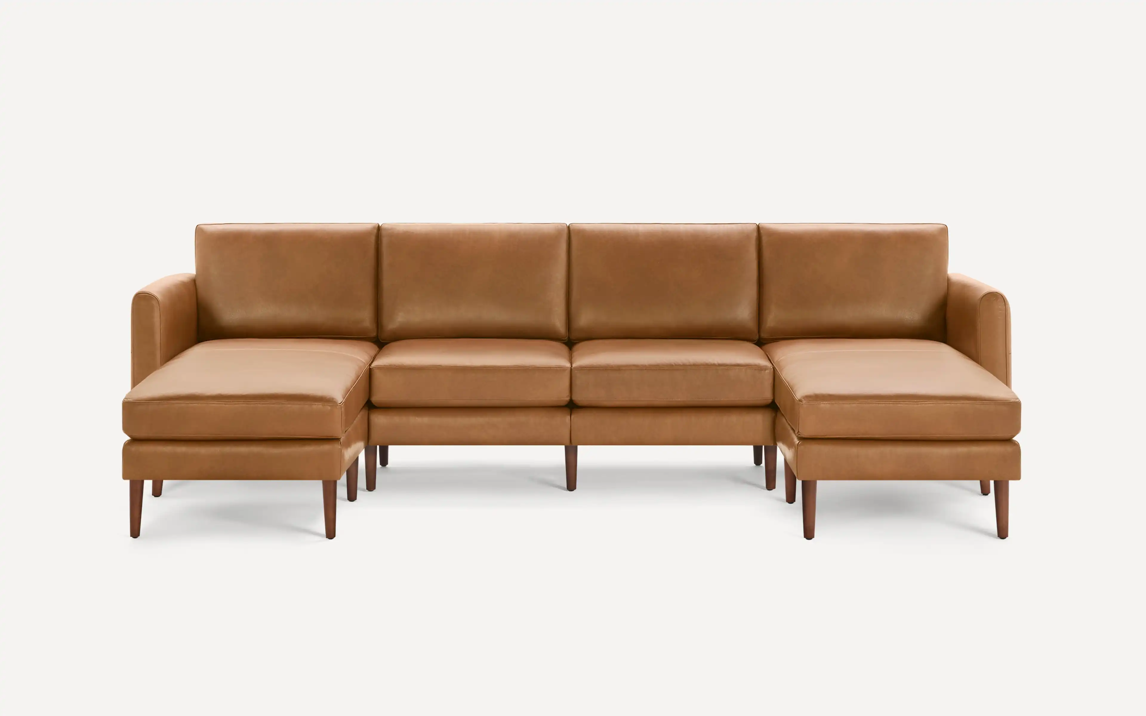 Original Nomad King Sofa in Camel Leather