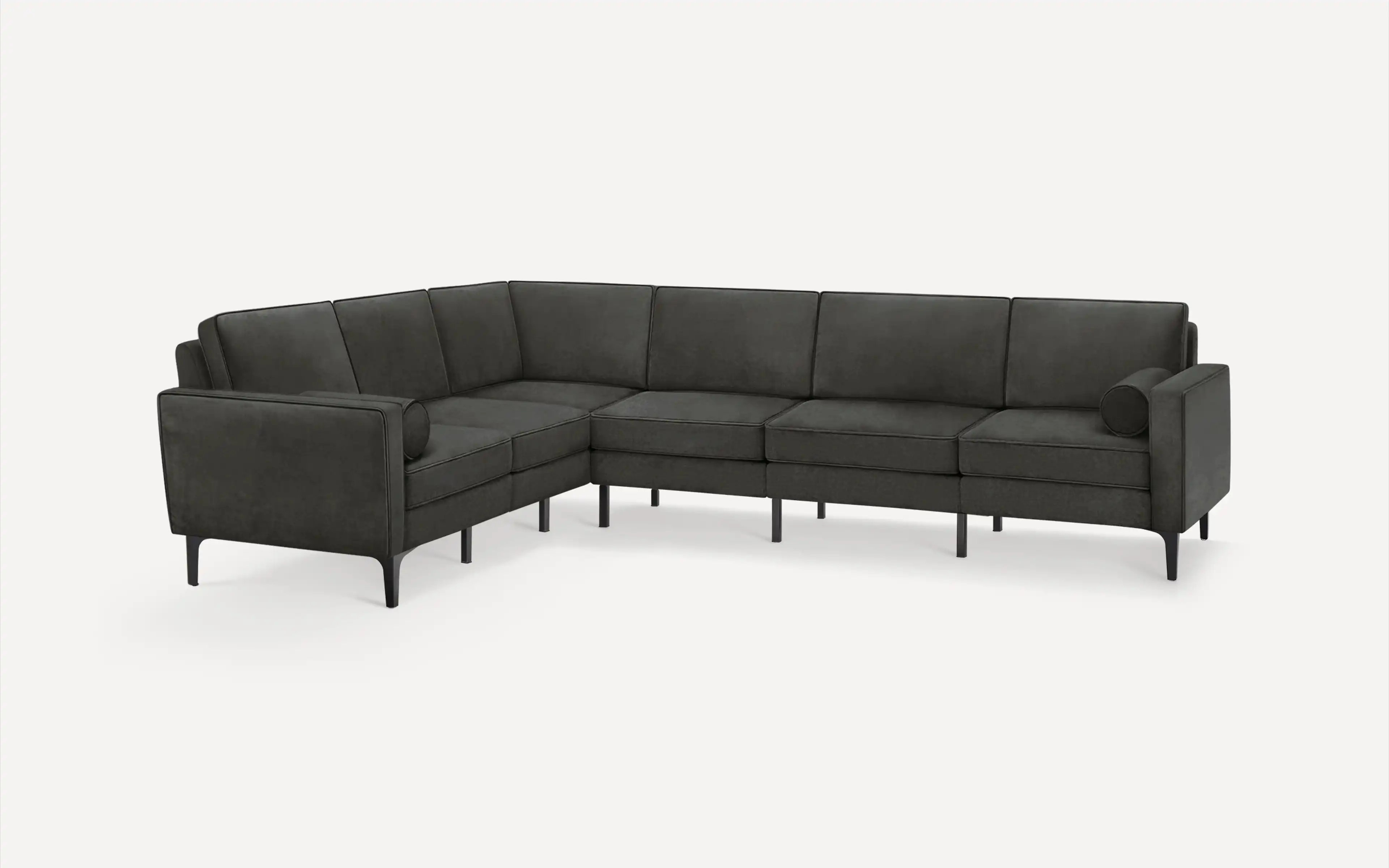 Nomad Velvet 6-Seat Corner Sectional