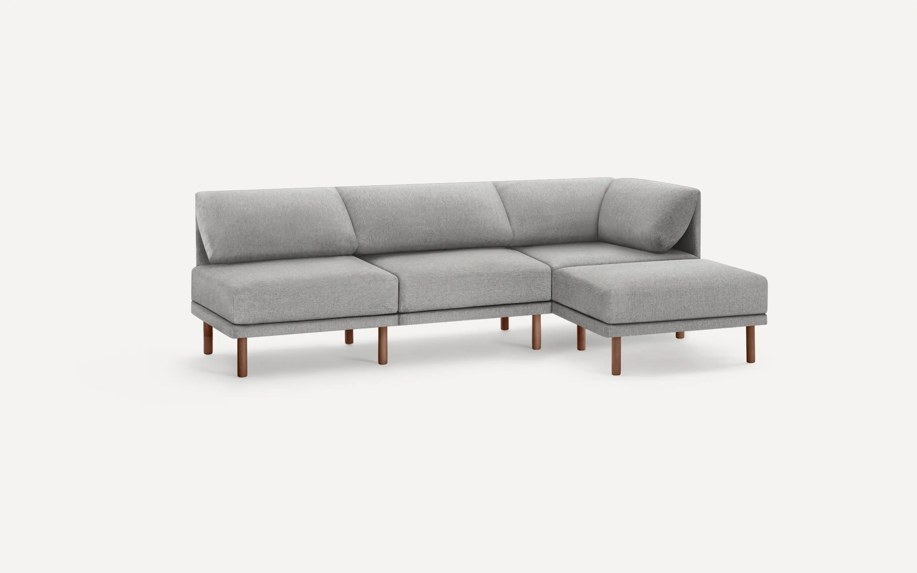 Range 4-Piece Open Sectional Lounger