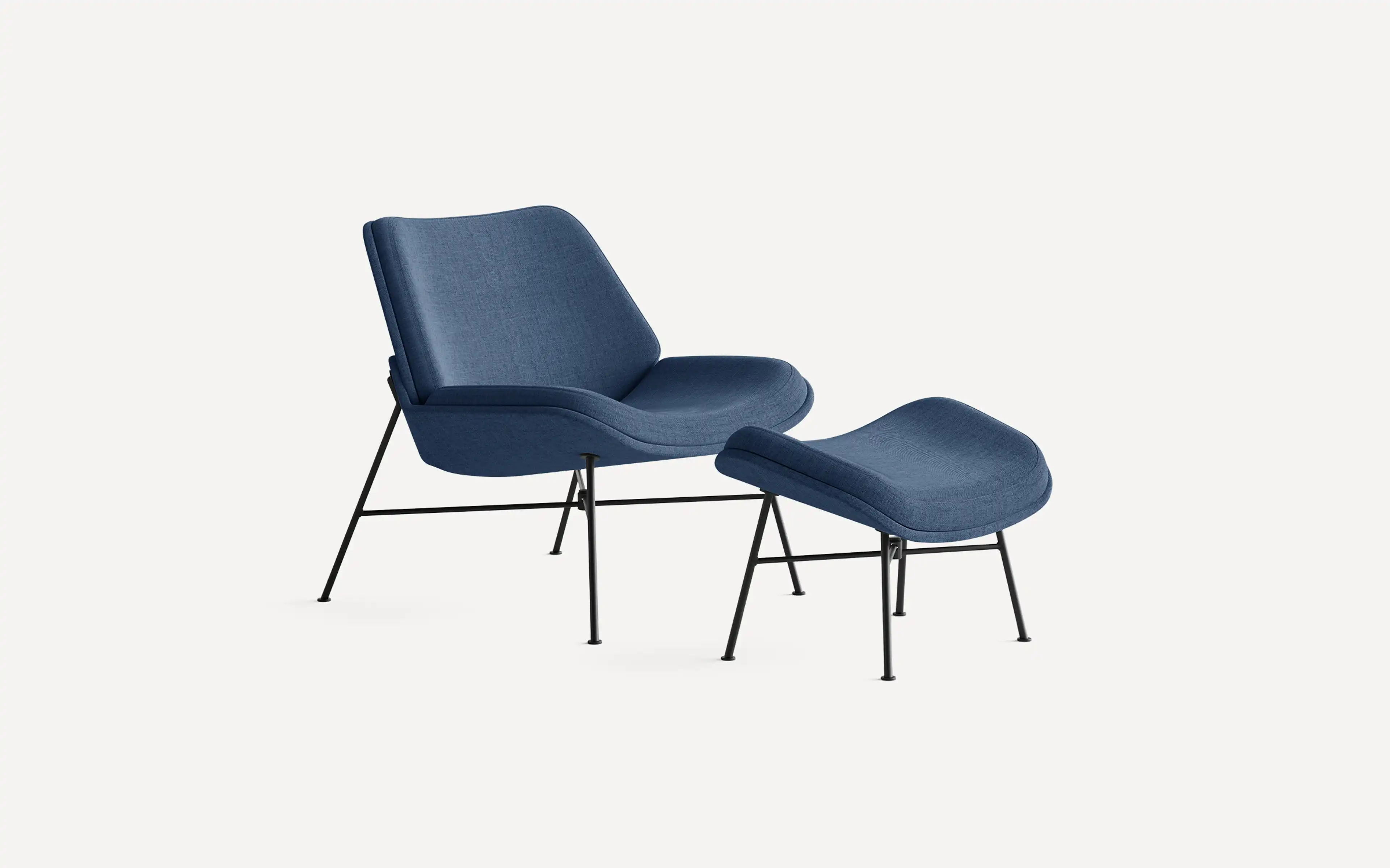 Vesper Fabric Lounge Chair