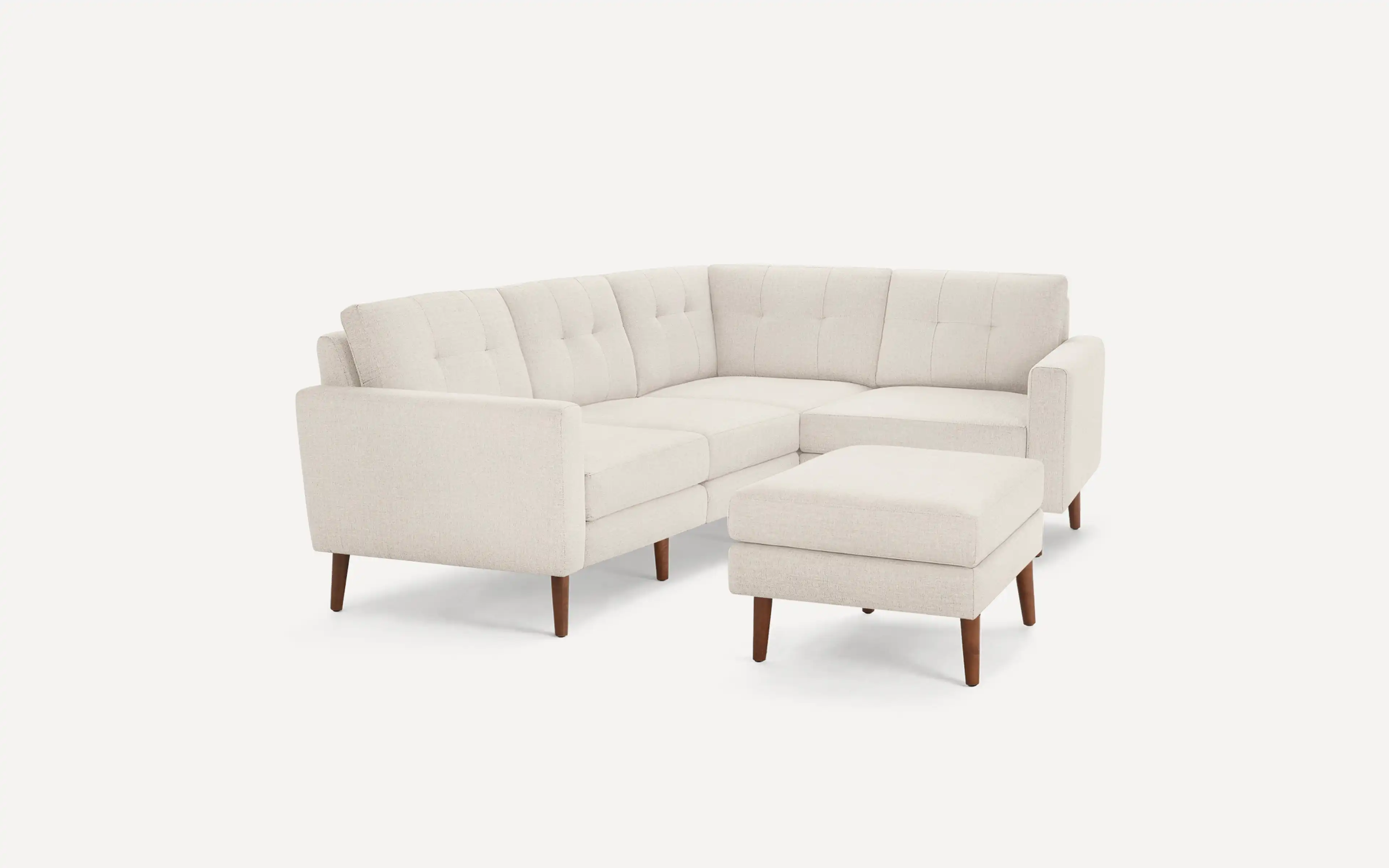 Nomad 4-Seat Corner Sectional with Ottoman