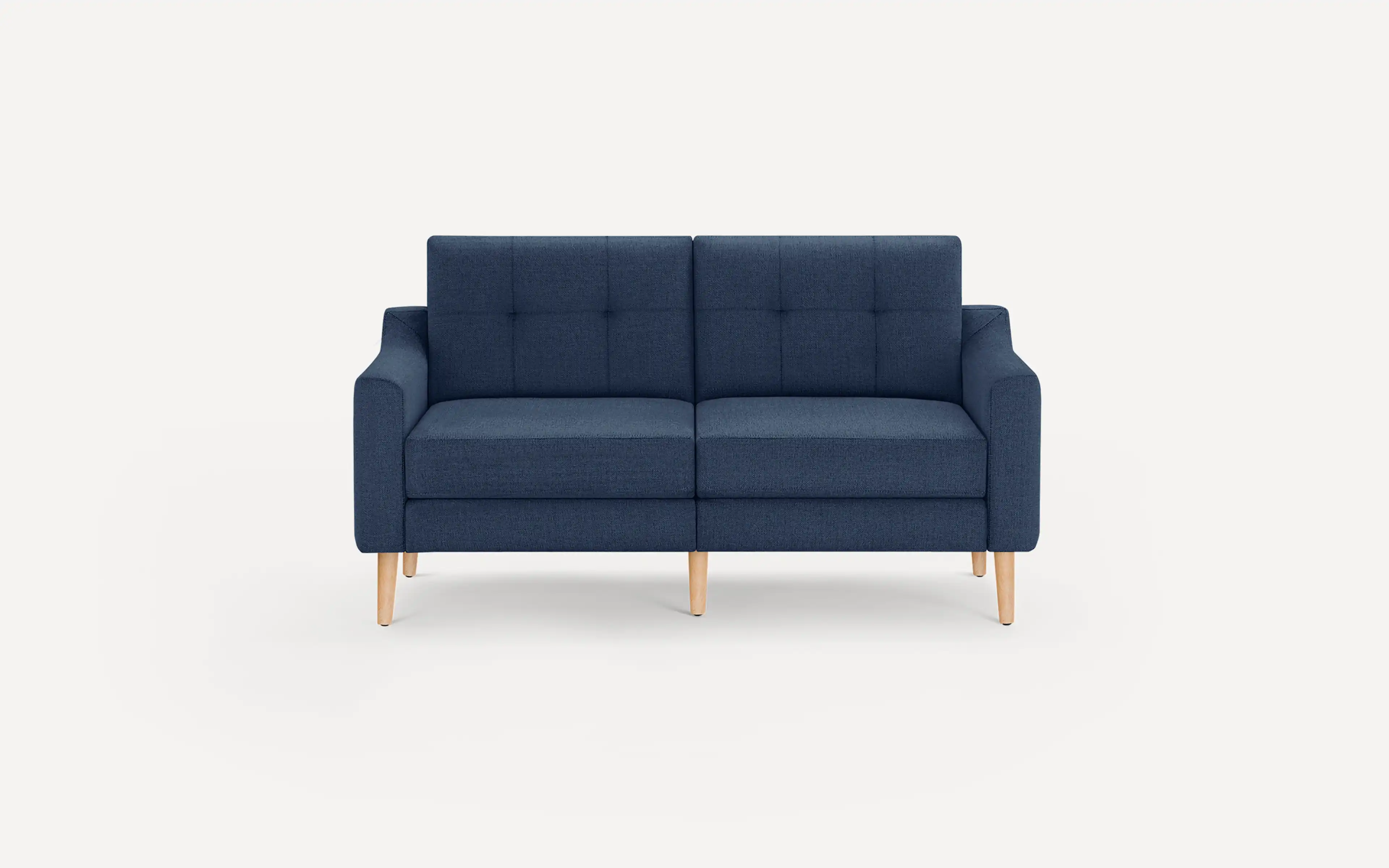 Original Nomad Loveseat in Navy Blue Fabric