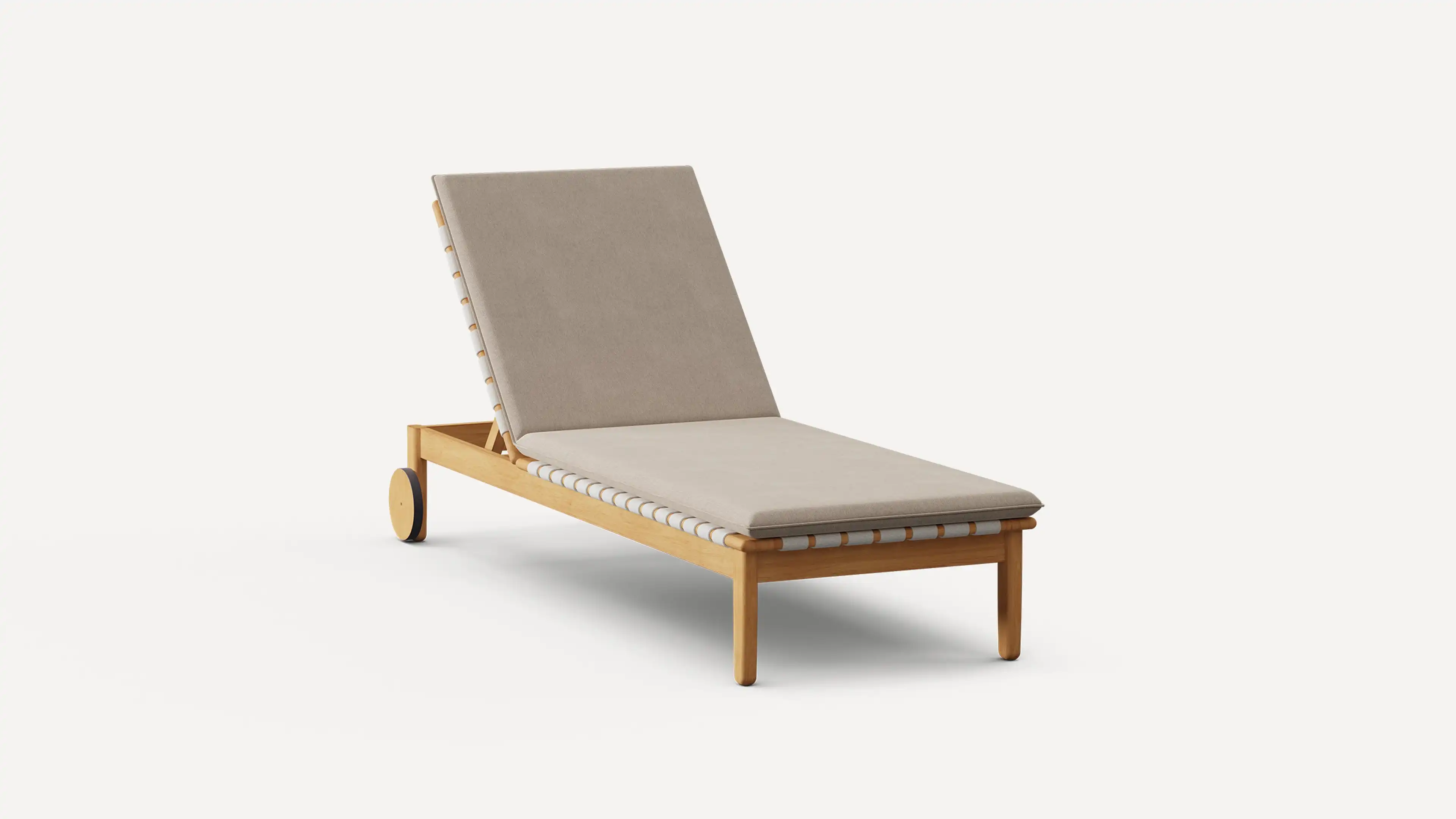 teak lounge chair