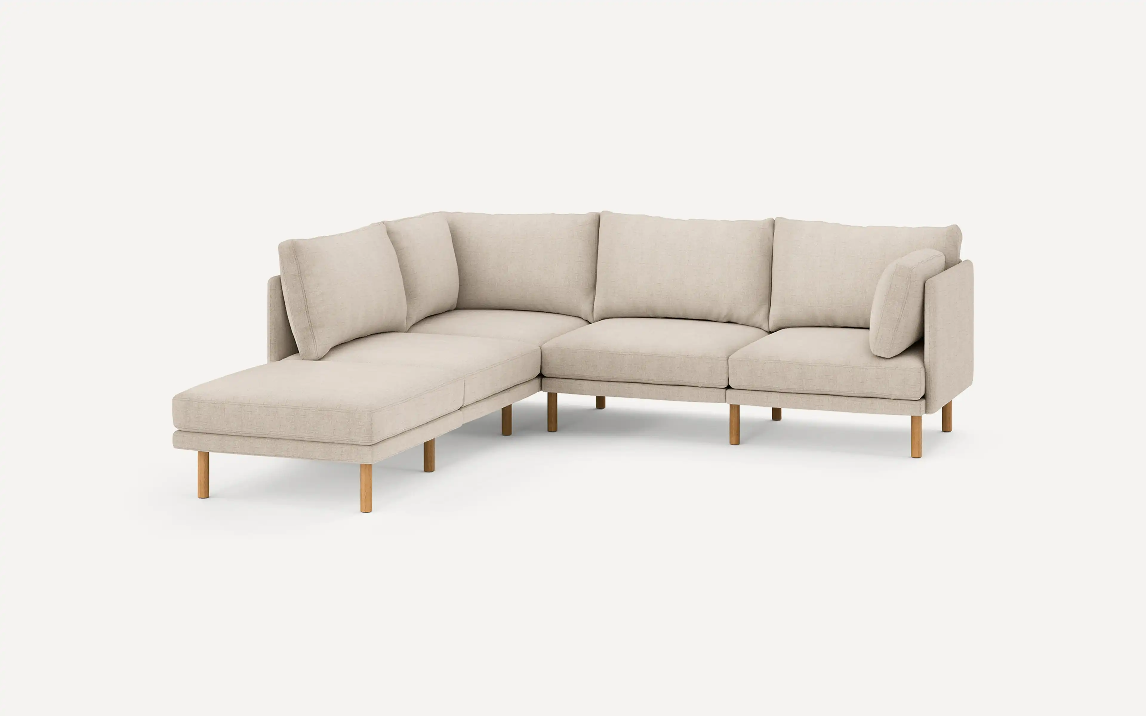 Field 5-Piece One Arm Sectional Lounger