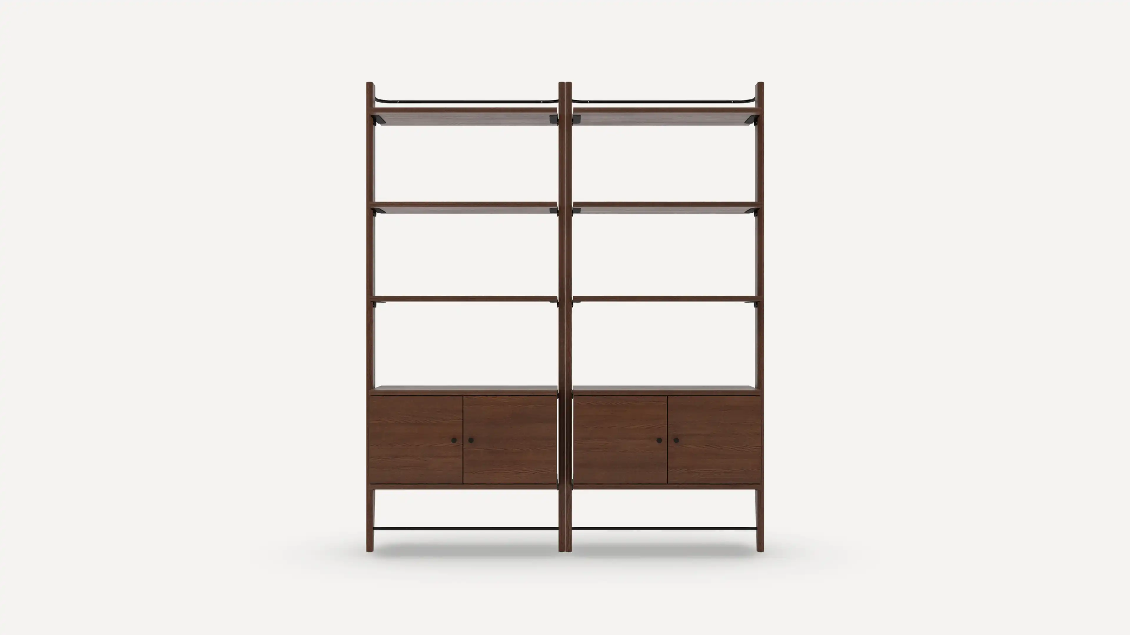 Title Double Storage Bookshelf