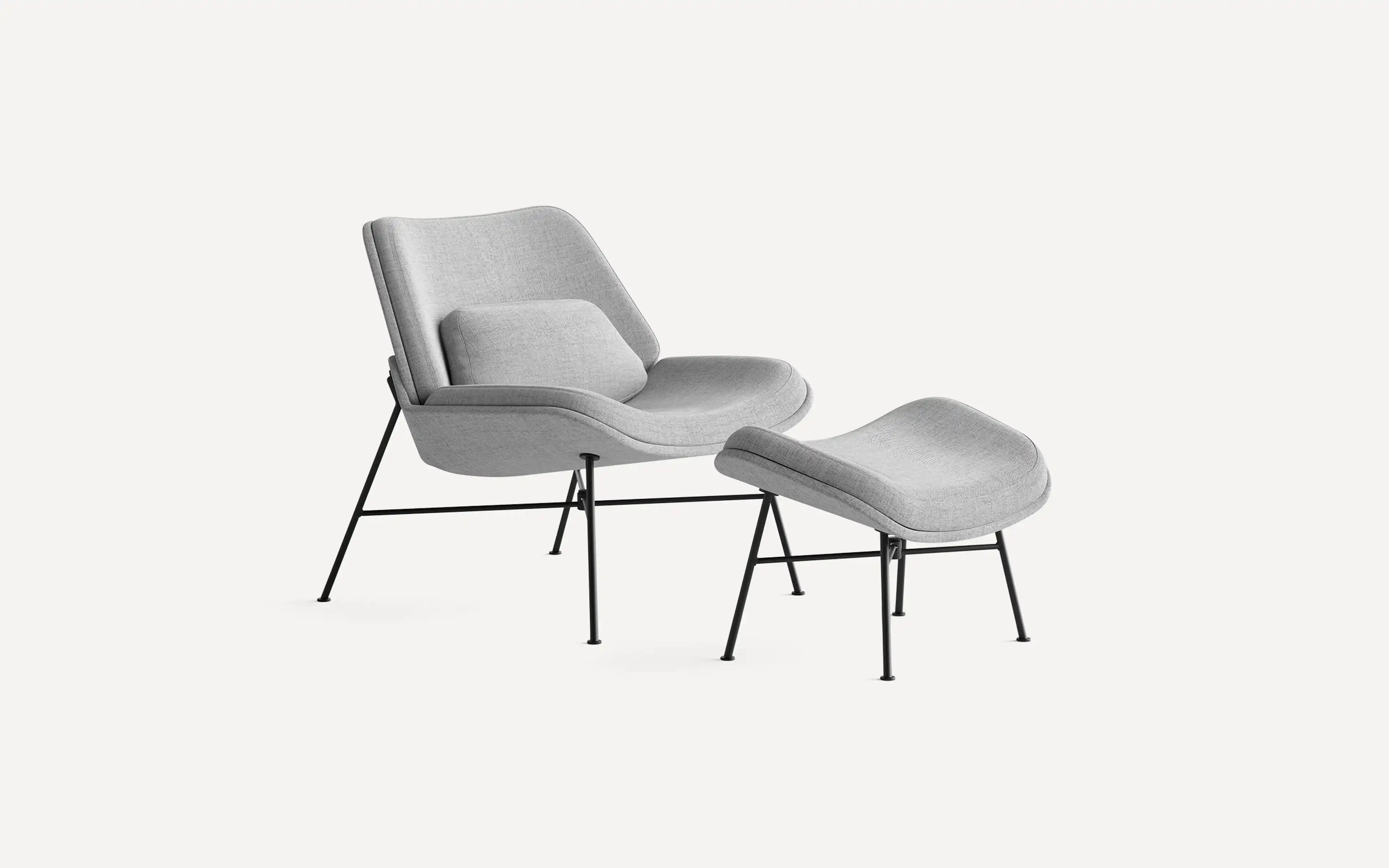 Vesper Fabric Lounge Chair