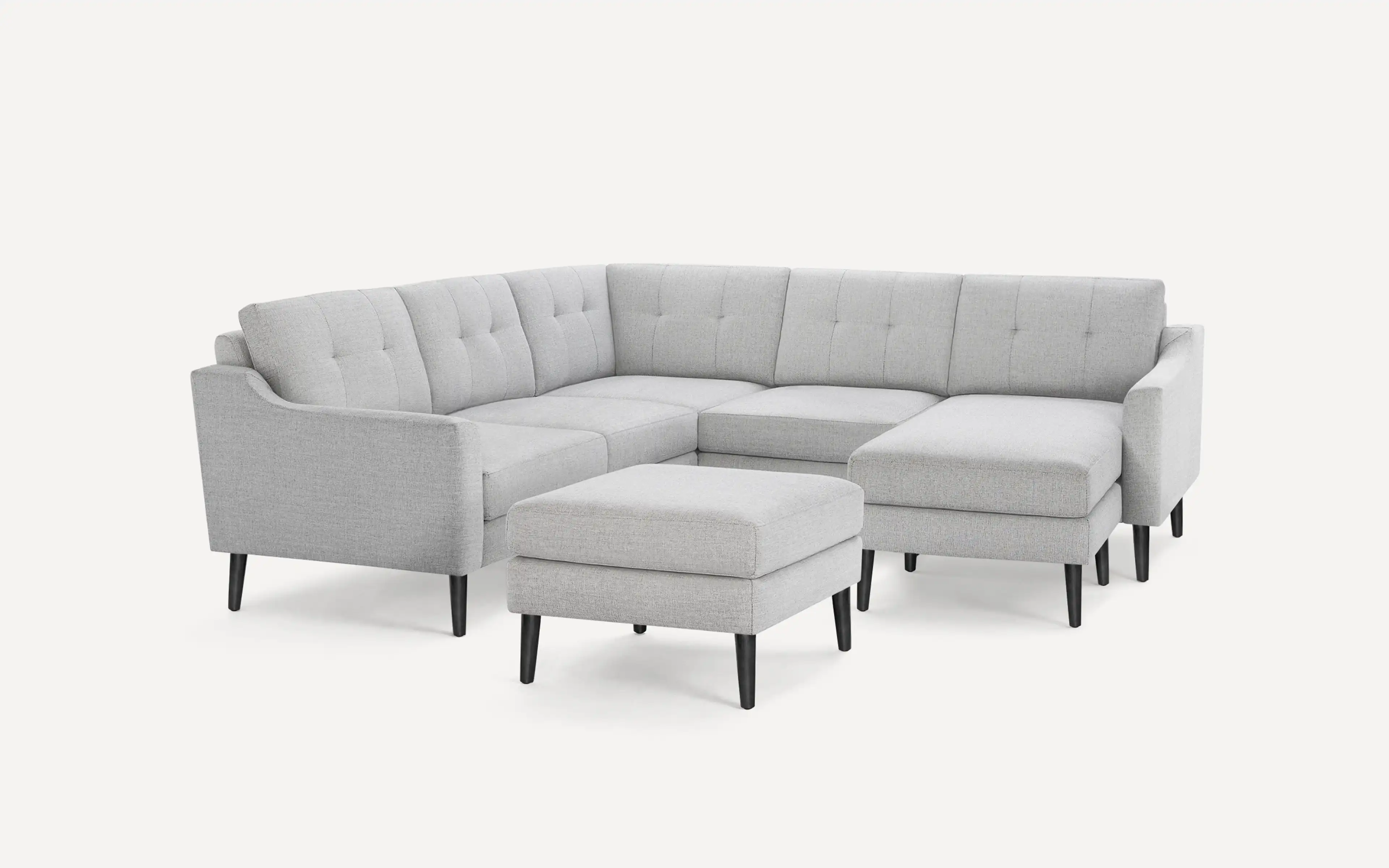 Nomad 5-Seat Corner Sectional with Chaise and Ottoman