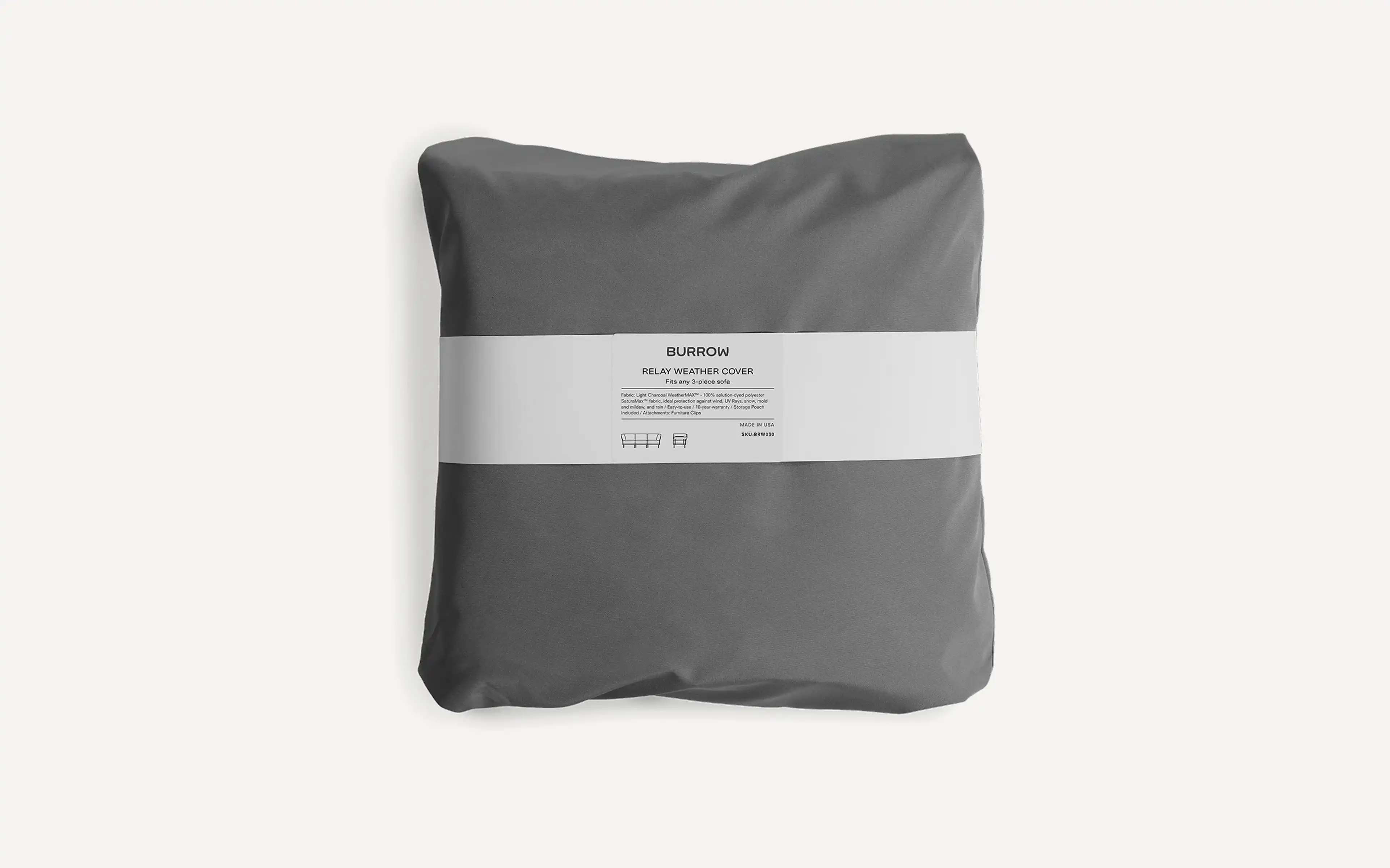 Relay 3-Piece Sofa Cover