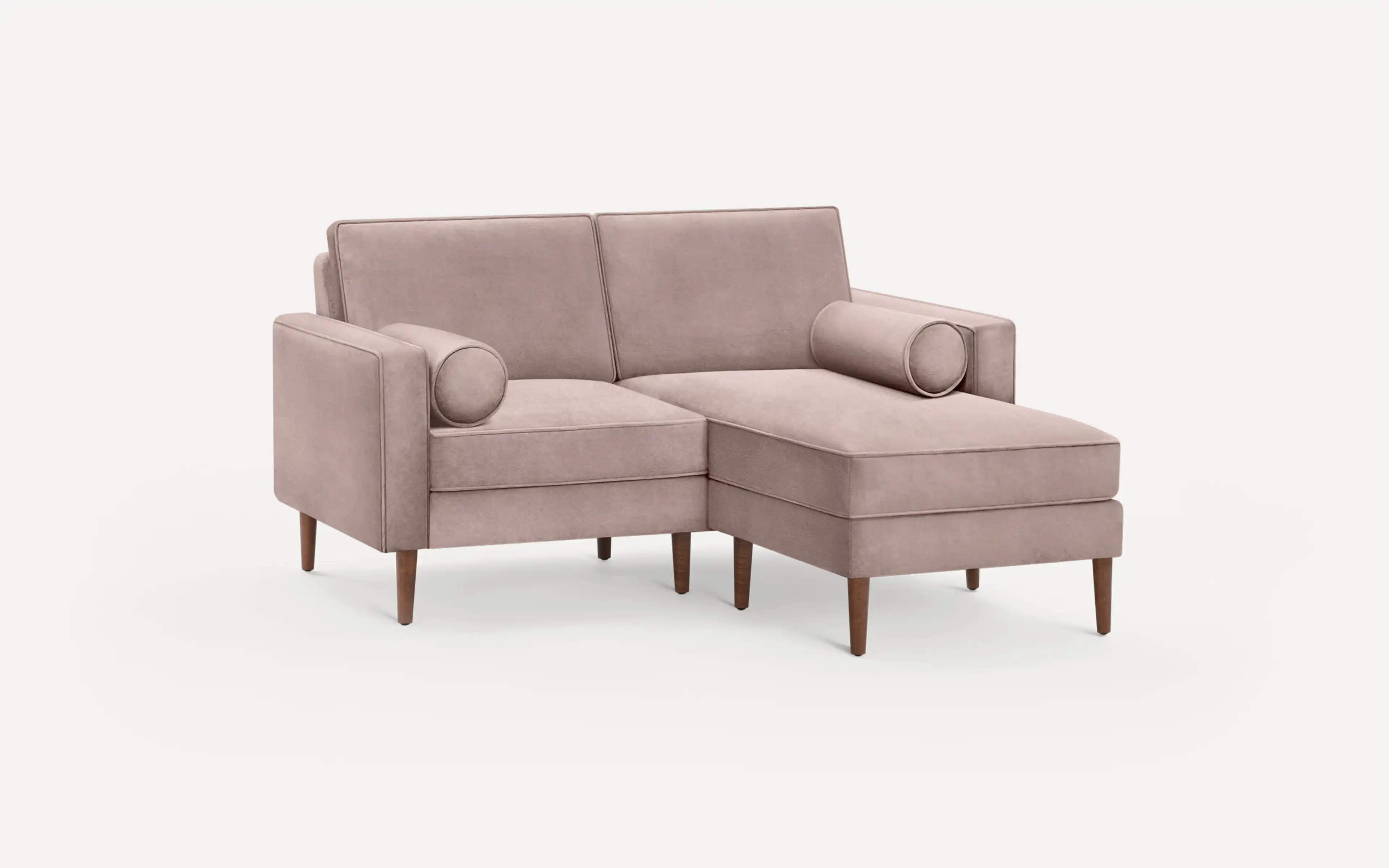 Original Nomad Chaise Loveseat in Dusk Velvet