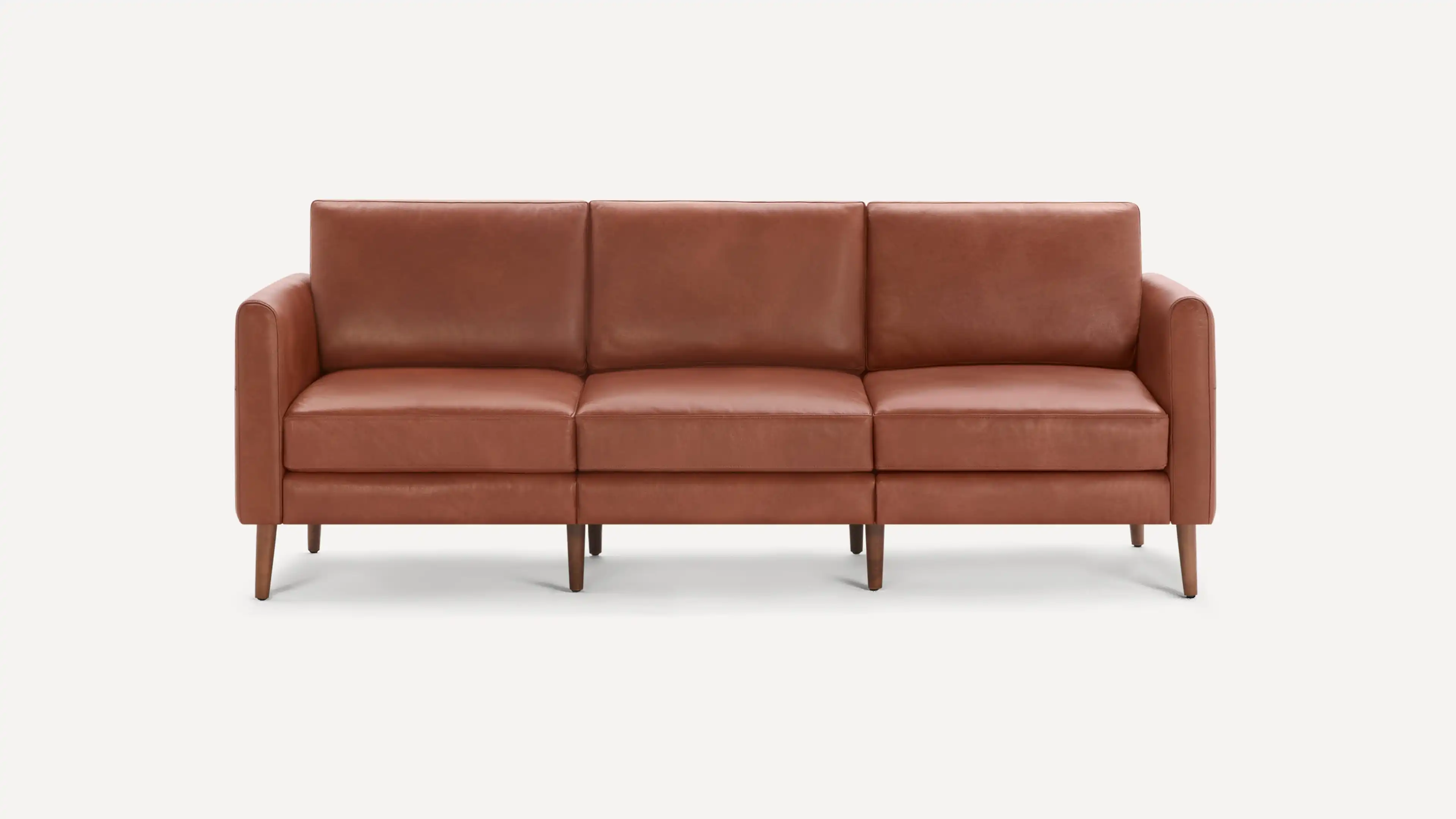 Extra firm leather sofa best sale