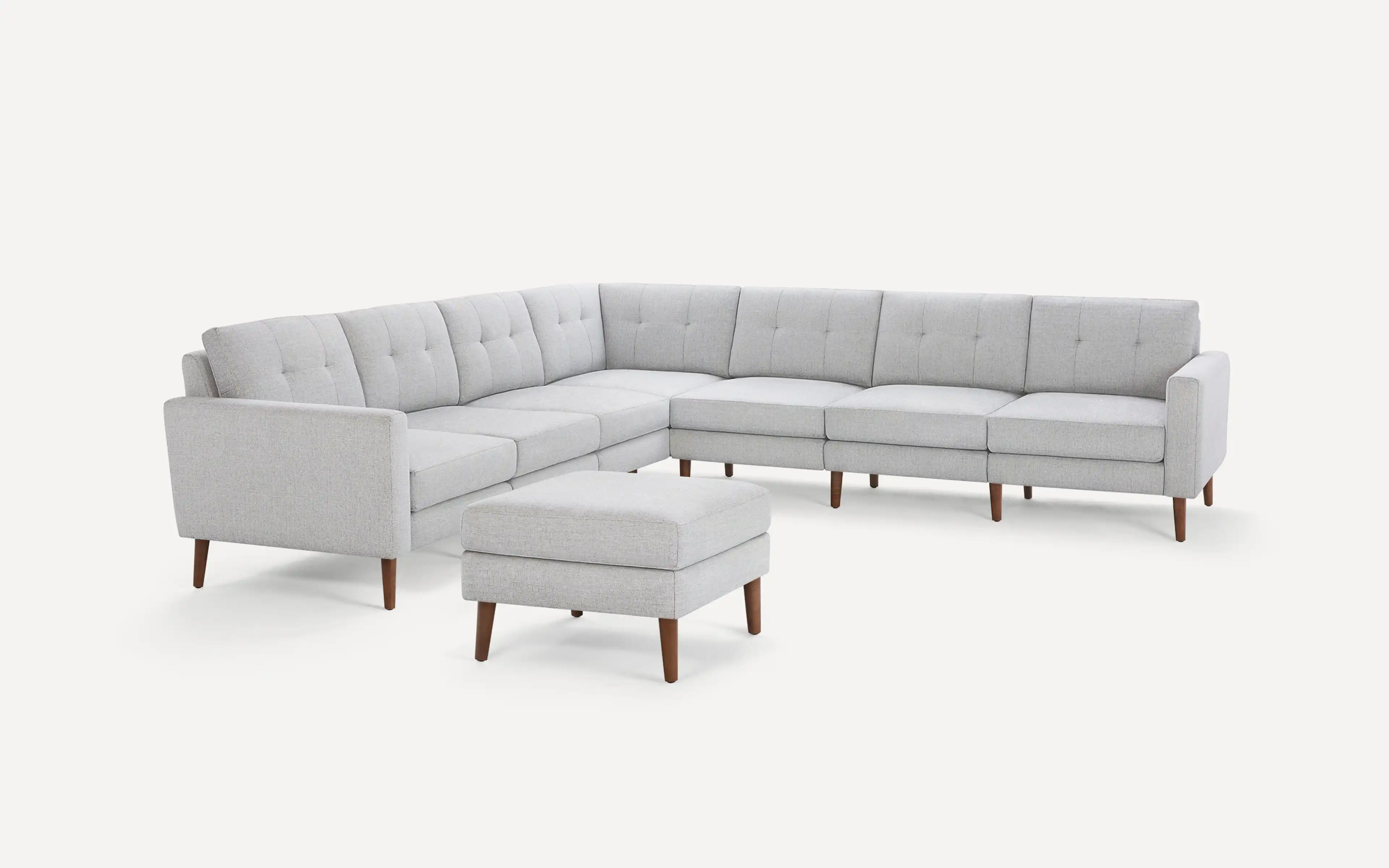 Nomad 7-Seat Corner Sectional with Ottoman