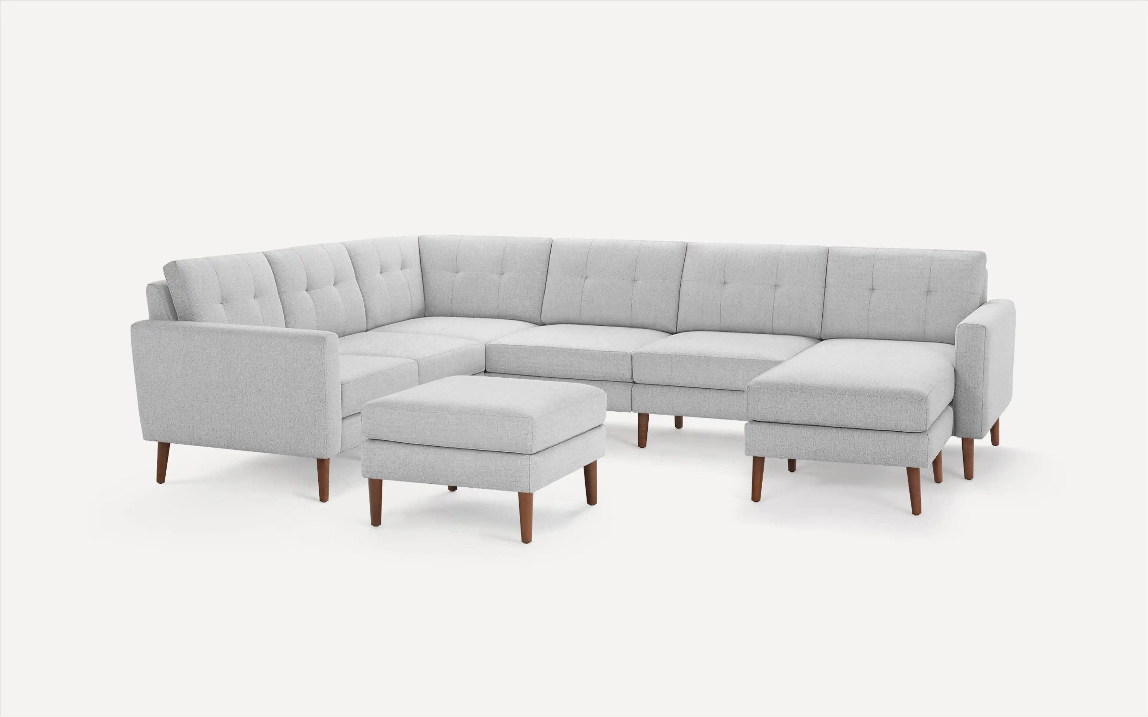 Nomad 6-Seat Corner Sectional with Chaise and Ottoman