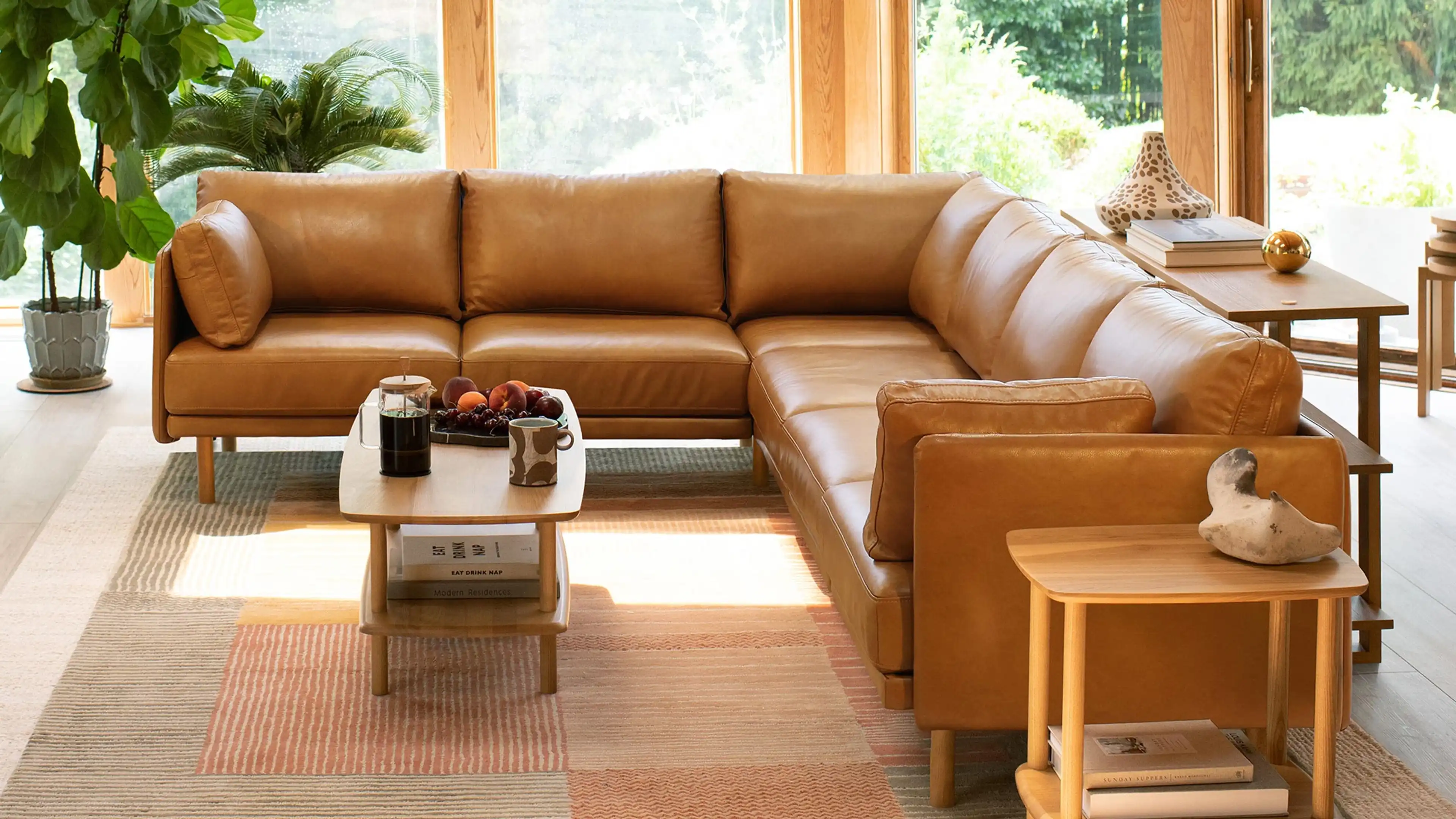 Burrow serif coffee table discount