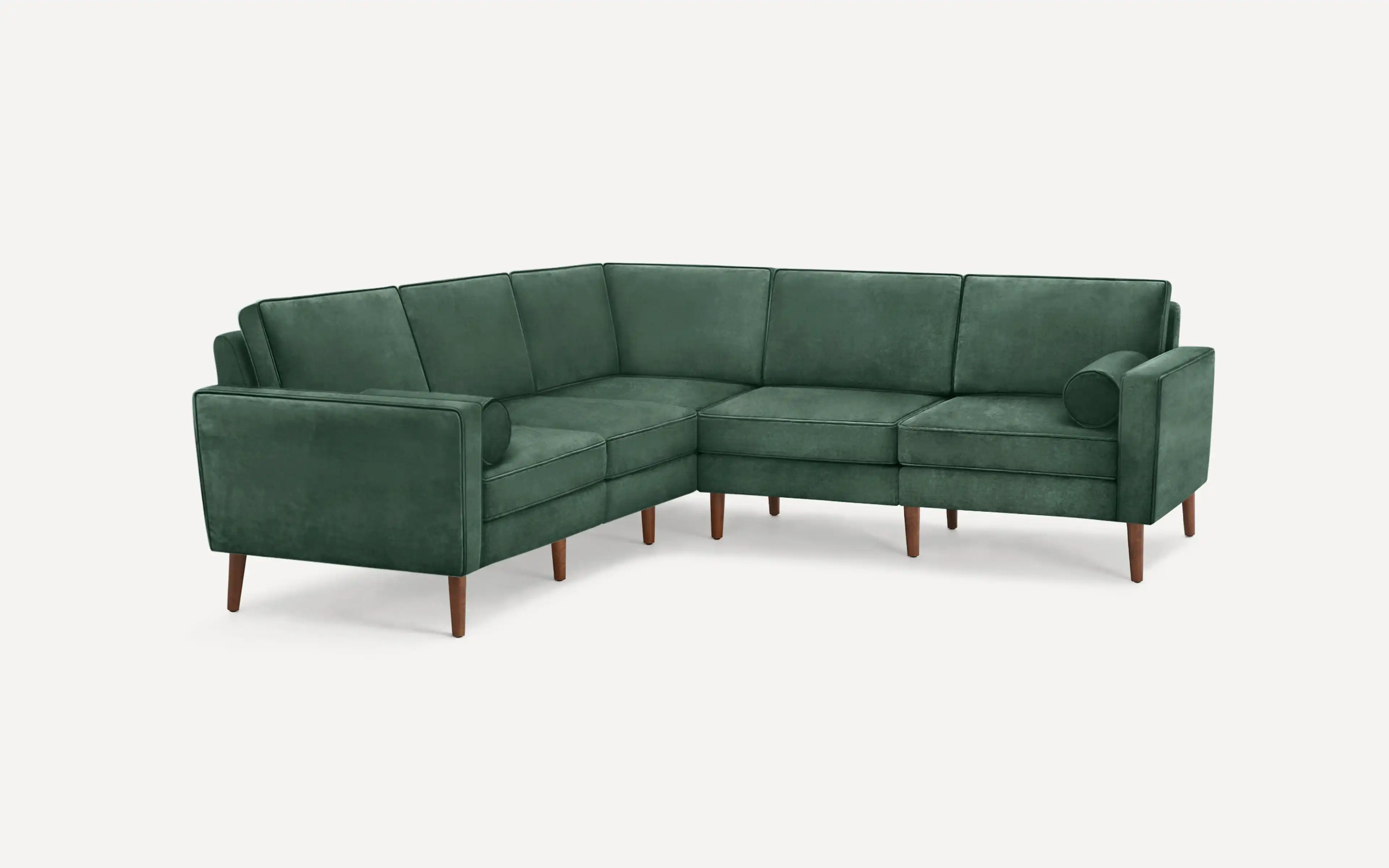 Nomad Velvet 5-Seat Corner Sectional