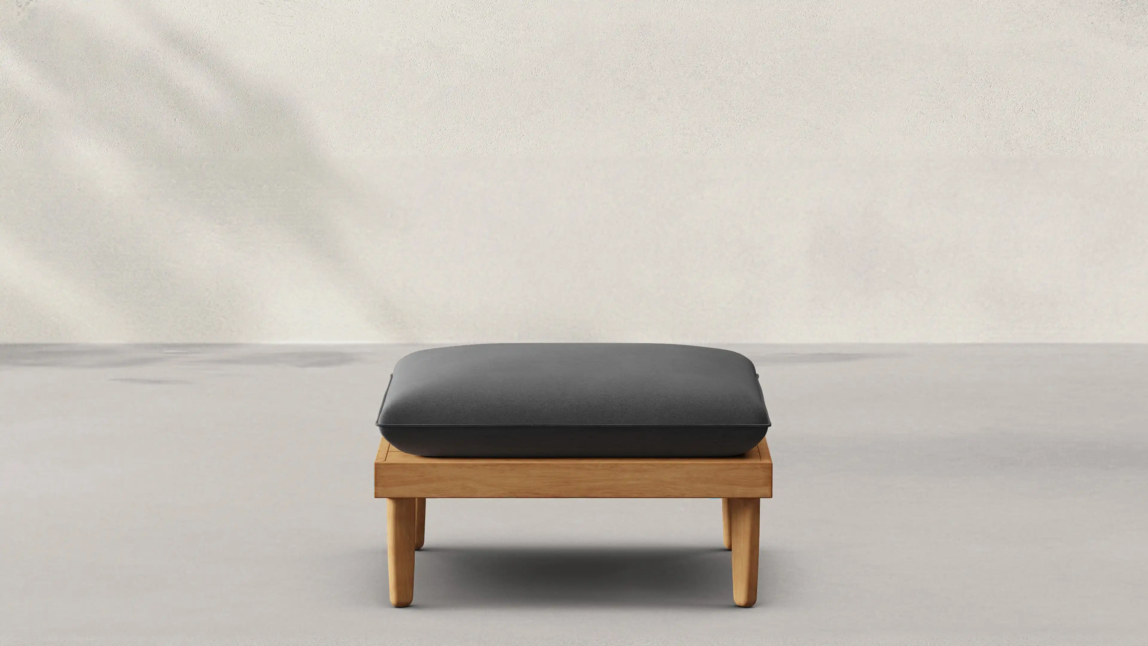 Dunes Teak Ottoman