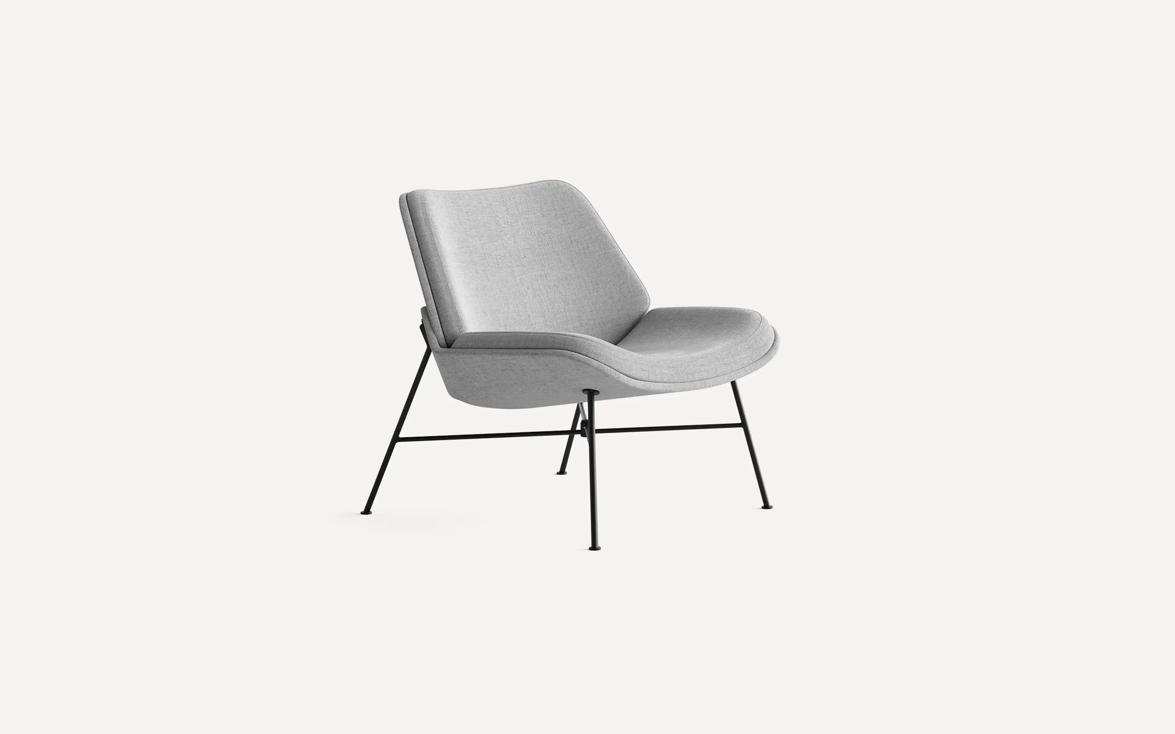 Vesper Fabric Lounge Chair