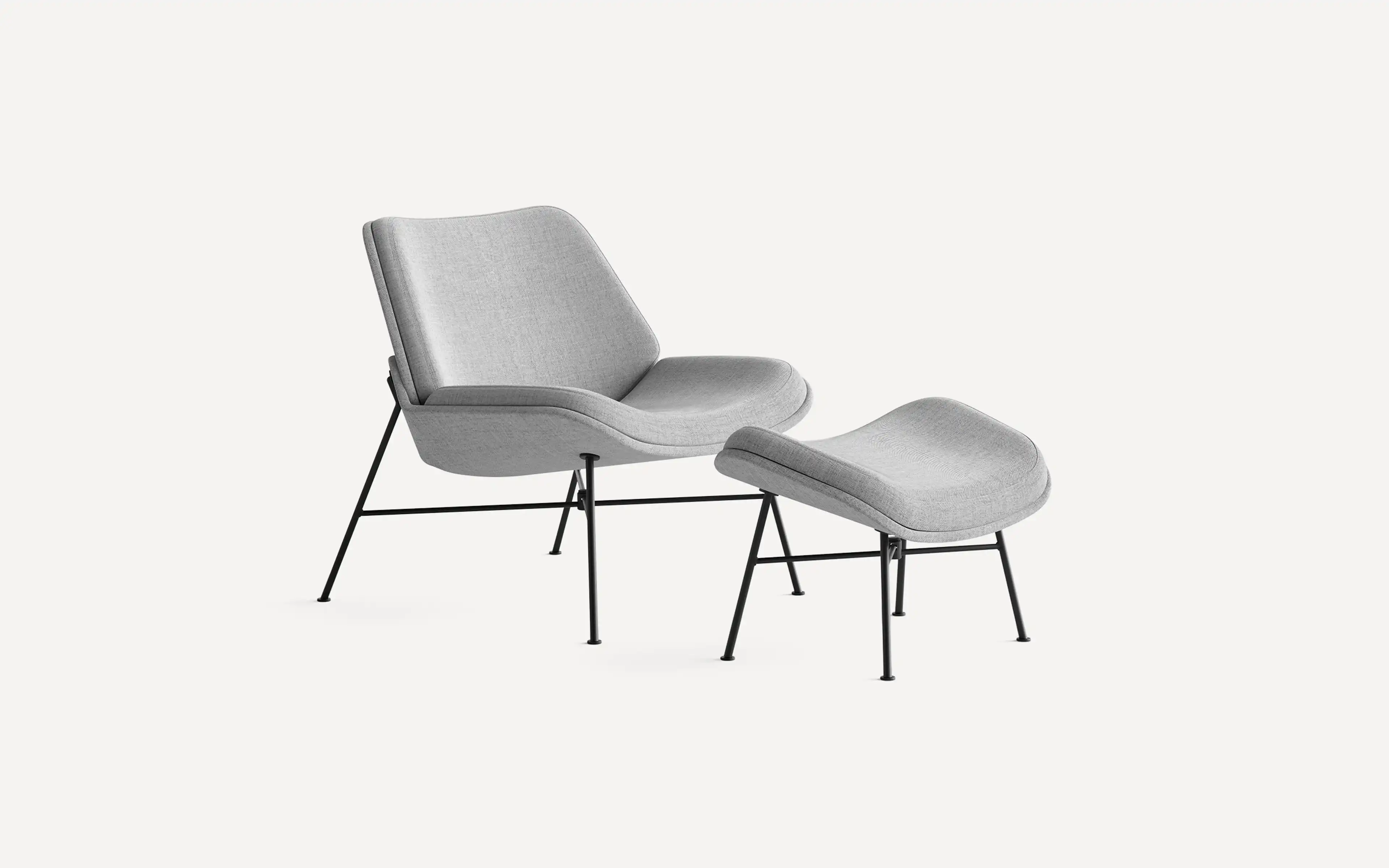 Vesper Fabric Lounge Chair