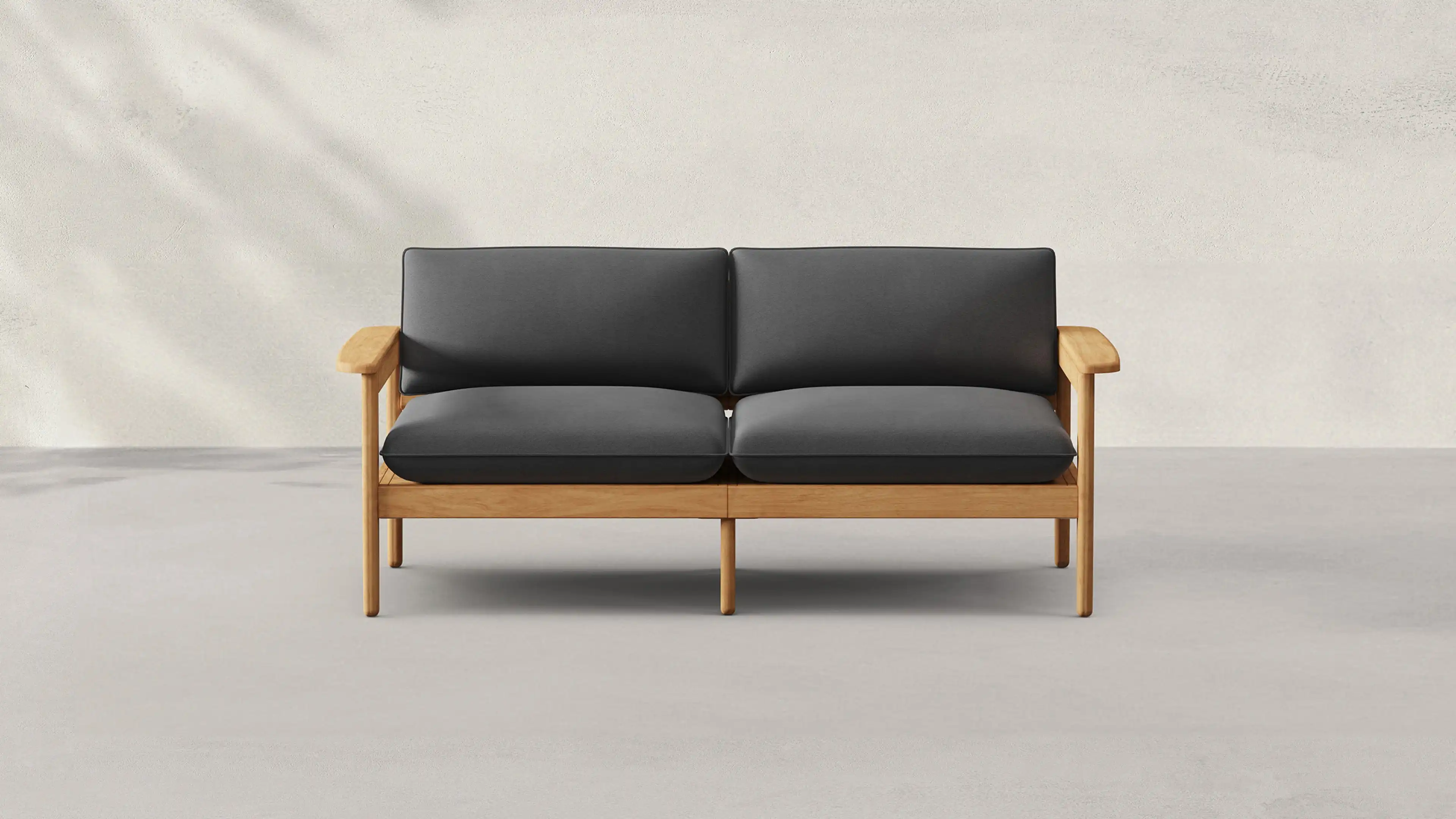 Dunes Teak 2-Piece Sofa