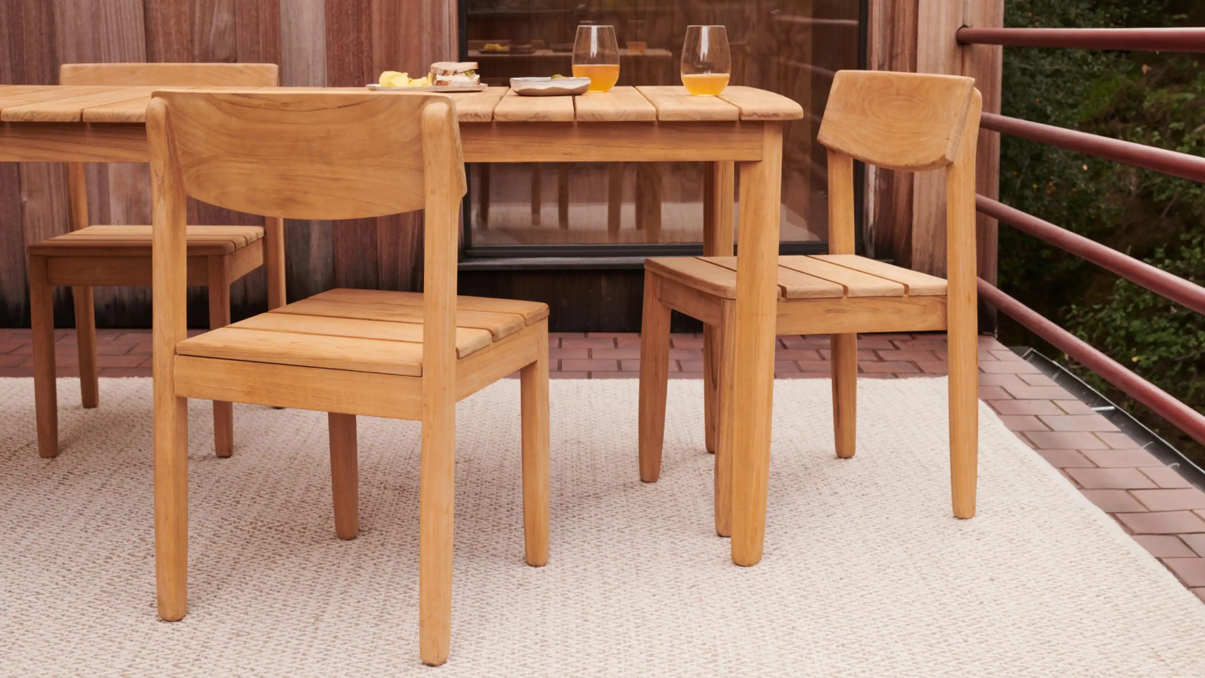 teak outdoor dining chairs