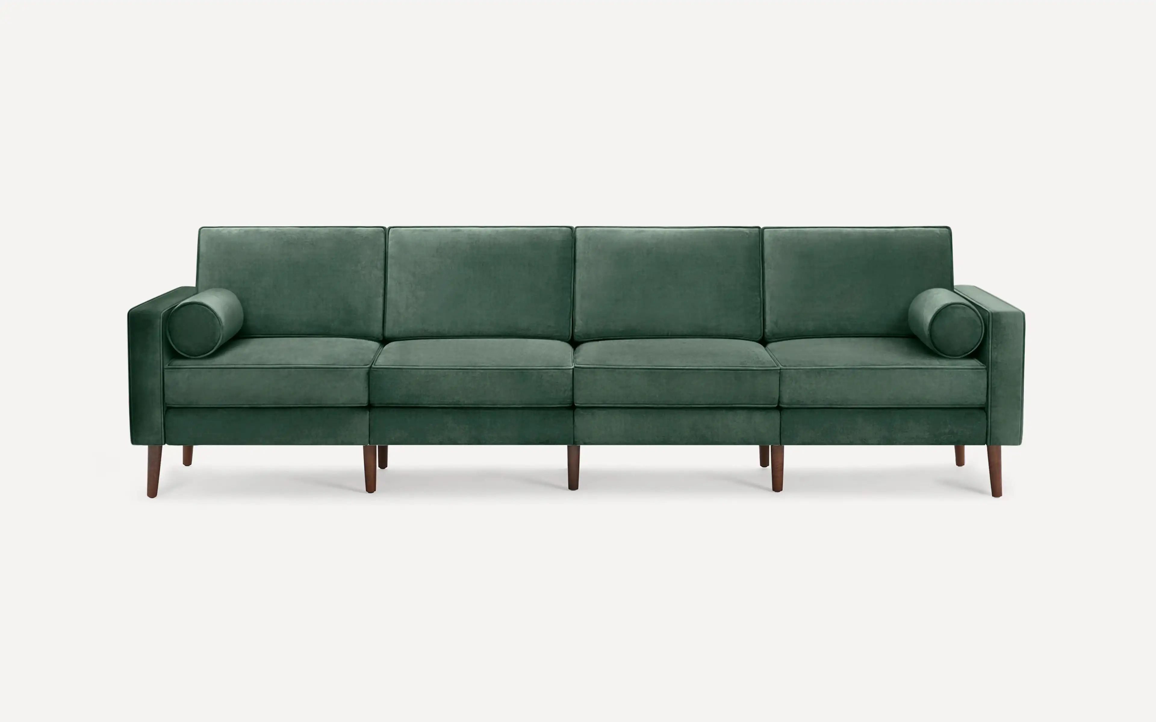 Original Nomad King Sofa in Jade Velvet