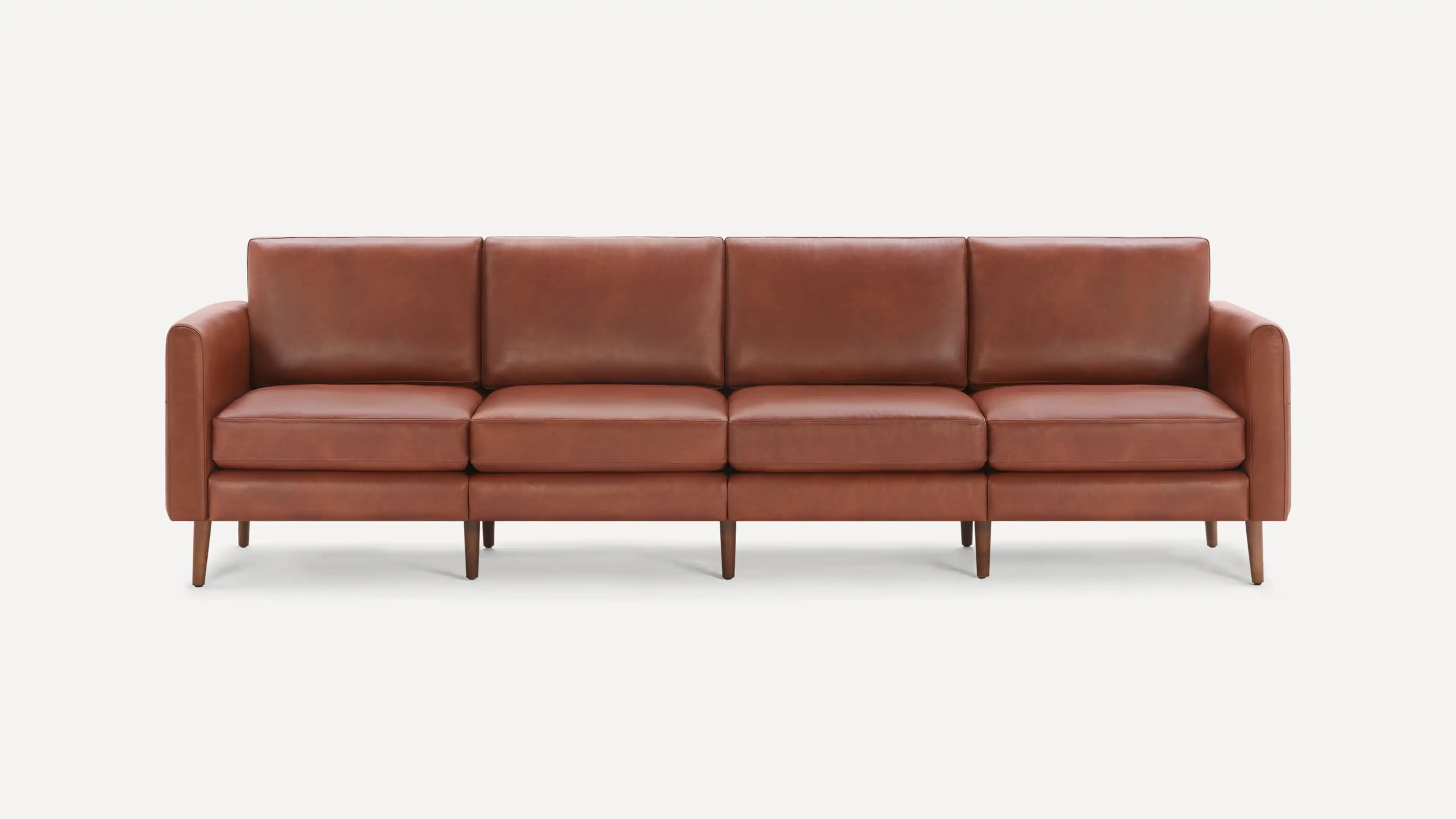 Original Nomad King Sofa in Chestnut Leather